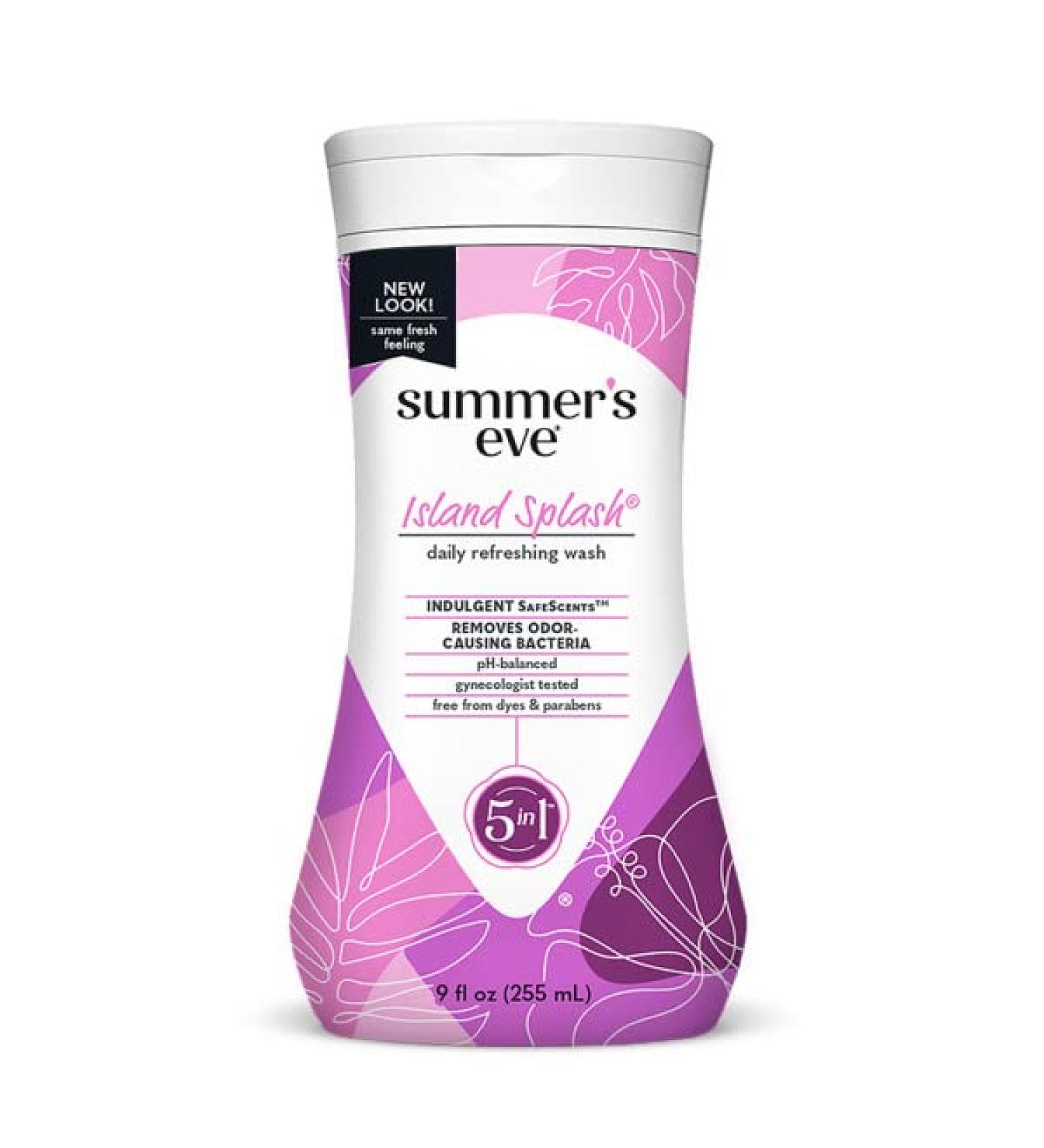 Summer's Eve Sensitive Skin Cleansing Wash - Island Splash, 9 oz - Buy Online on GoSupps.com