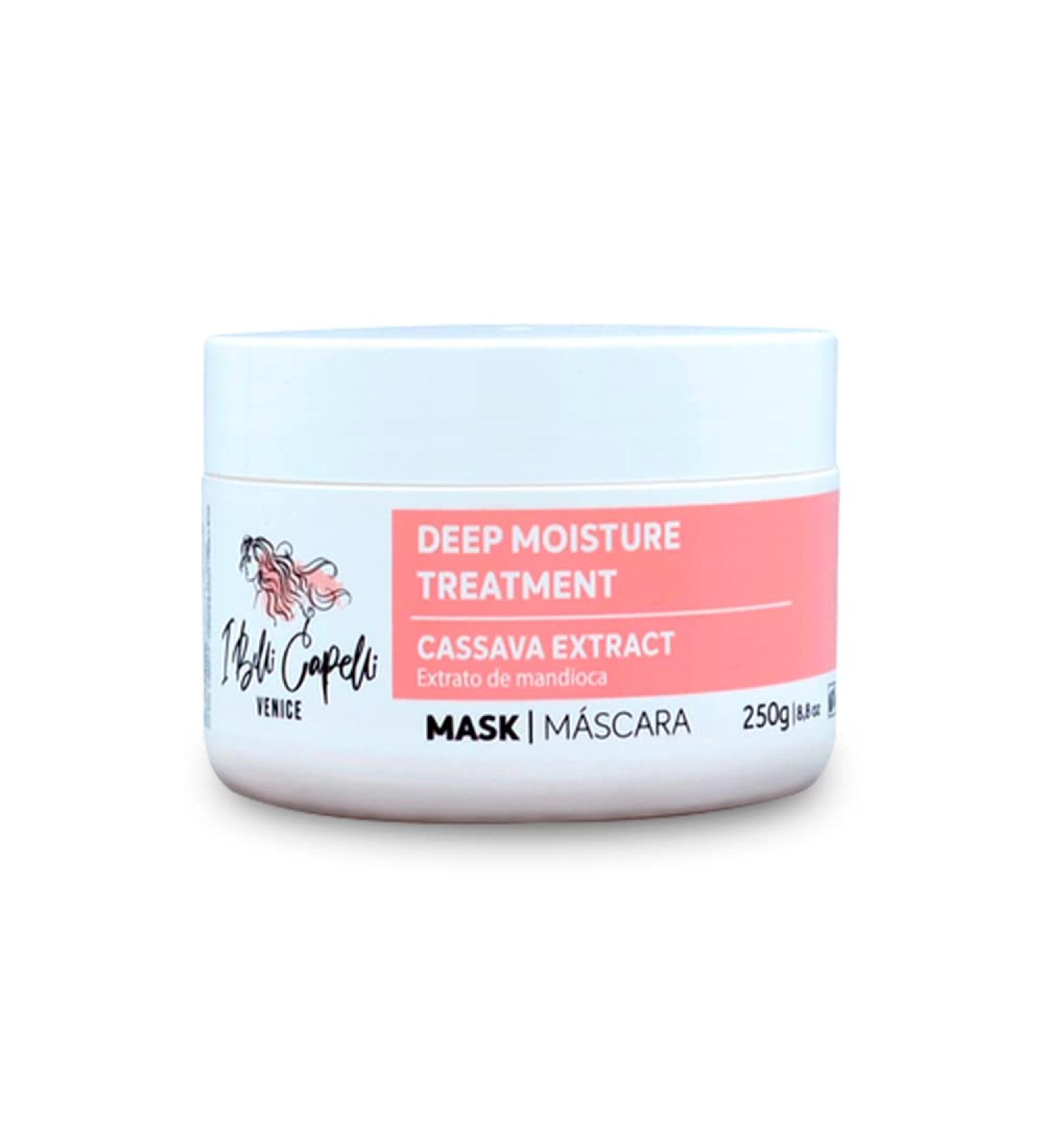 Ibelli Capelli Venice Cassava Extract & Argan Oil Hair Mask - 8oz (250g) Hair Treatment - Buy Online on GoSupps.com