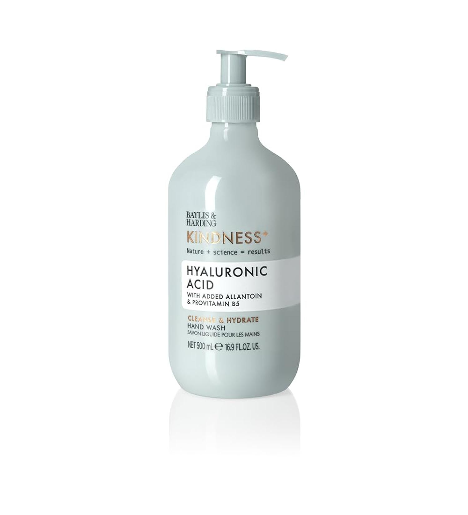 Baylis & Harding Hyaluronic Acid Hand Wash - Cleanse & Hydrate (16.9 oz) | International Shipping Available - Buy Online on GoSupps.com