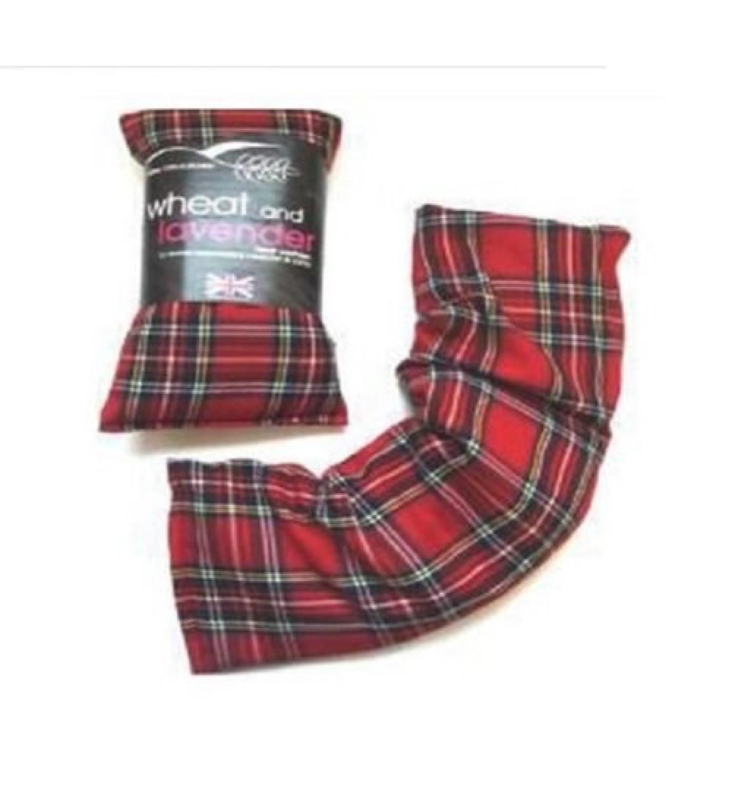 Herbal Microwave Heat Cushion Tartan Wheat bag Pain Reliever Fragranced Lavender