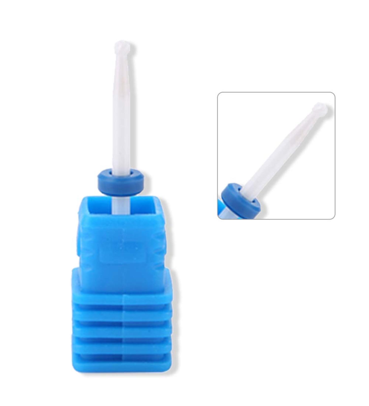 TMISHION Premium Ceramic Nail Drills Acrylic Nail Tools with 5 Drill Bits Safety Cuticle Clean Gel Removal(#2) - Buy Online on GoSupps.com