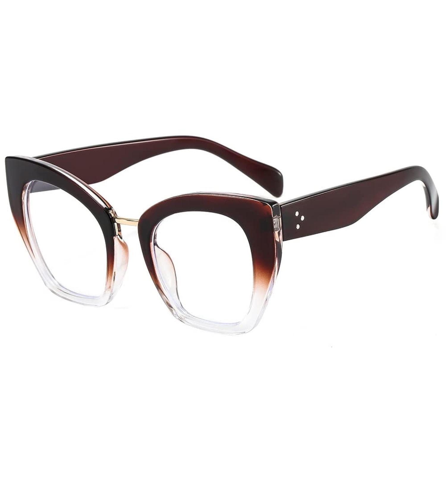 Shop Cat-Eye Oversized Reading Glasses | Anti UV & Blue Light | Presbyopic +200 | International Shipping - Buy Online on GoSupps.com