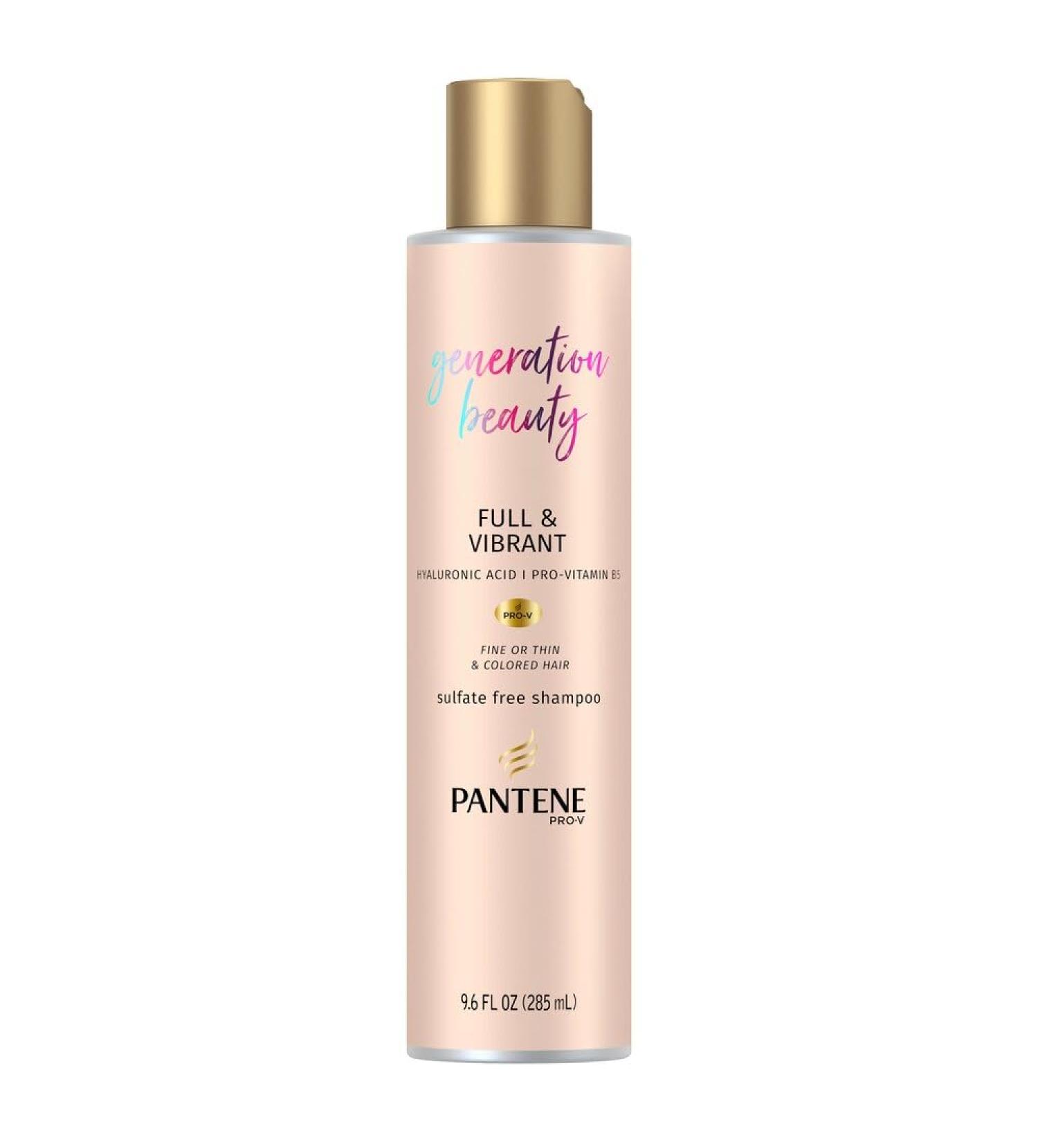 Buy Pantene Generation Beauty Full & Vibrant Shampoo with Hyaluronic Acid - 9.6 Fl Oz | International Shipping Available - Buy Online on GoSupps.com