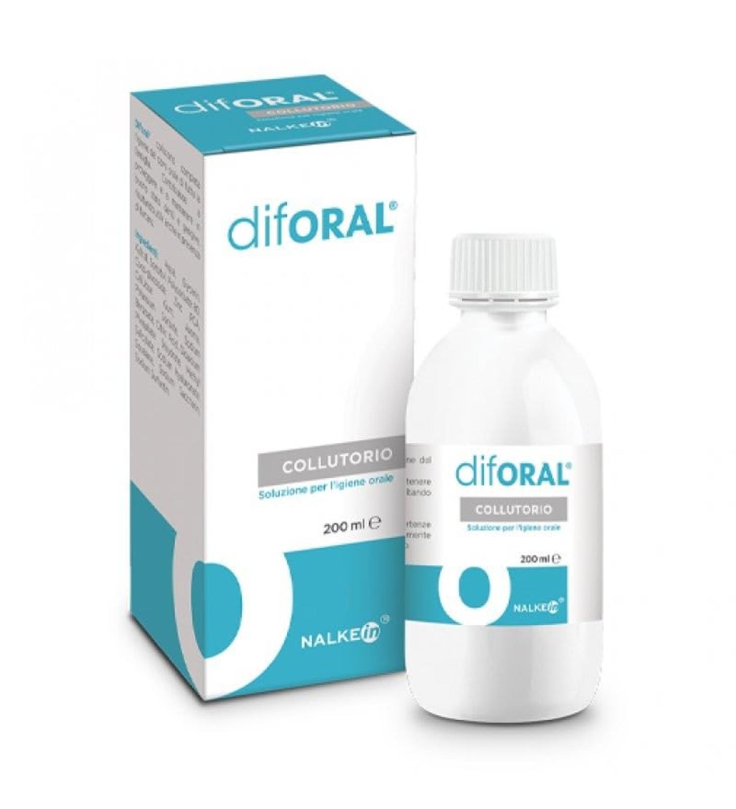 Nalkein Pharma Food Supplement Diforal Mouthwash 200 ml