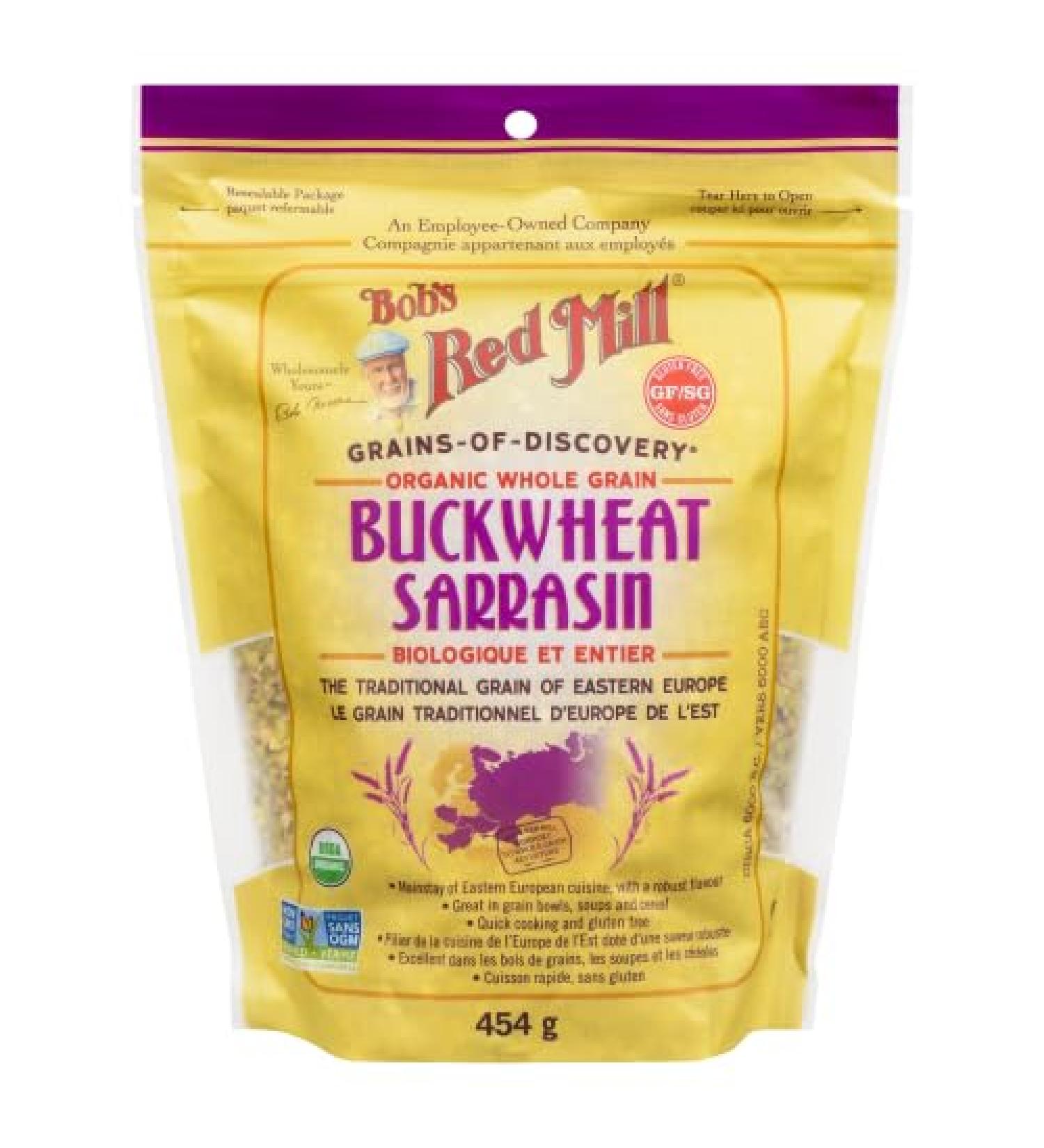 Organic Buckwheat Groats 454 g (Pack of 1)