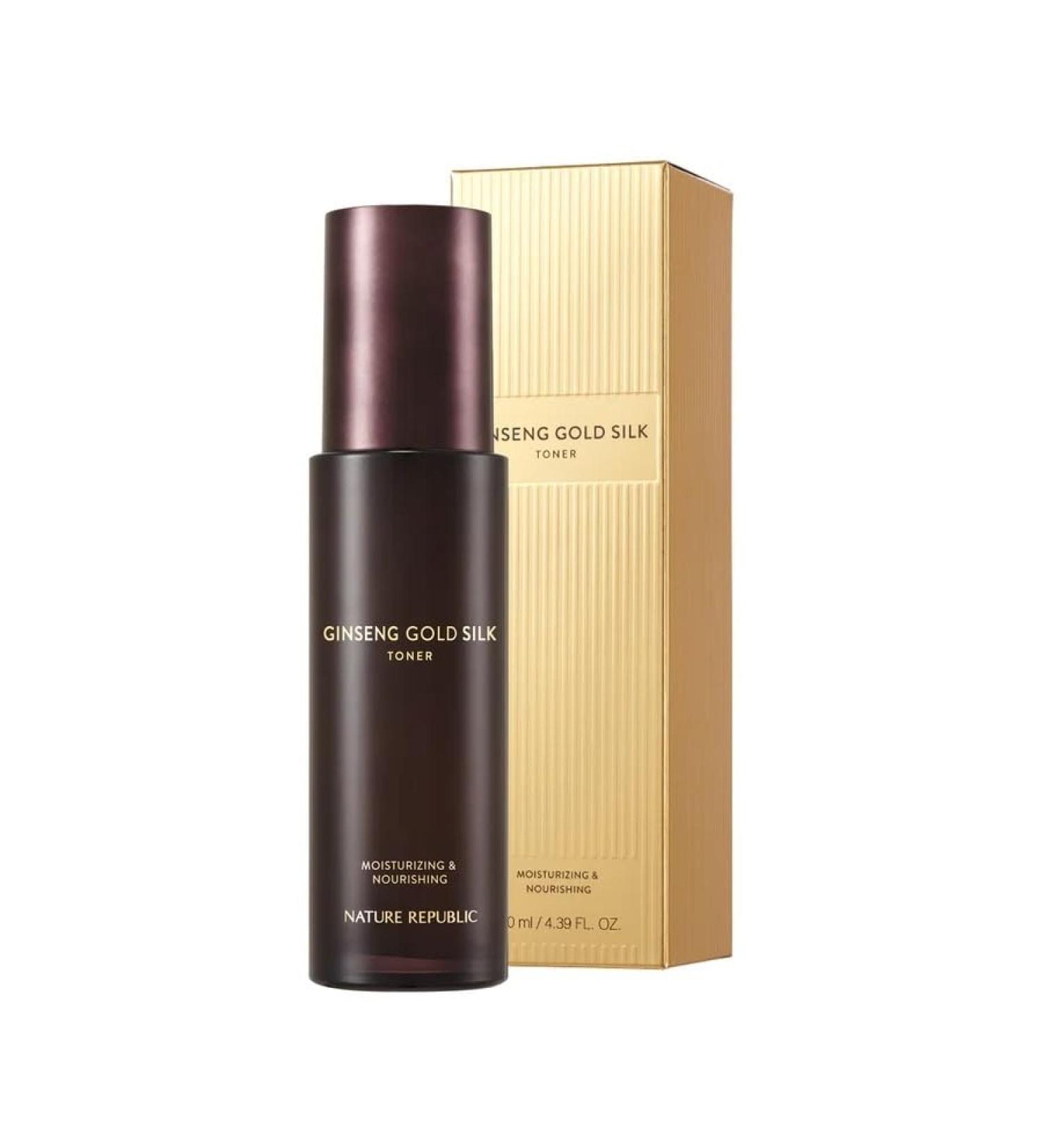 Nature Republic Ginseng Gold Silk Toner 130 ml / 4.39 Fl. oz.