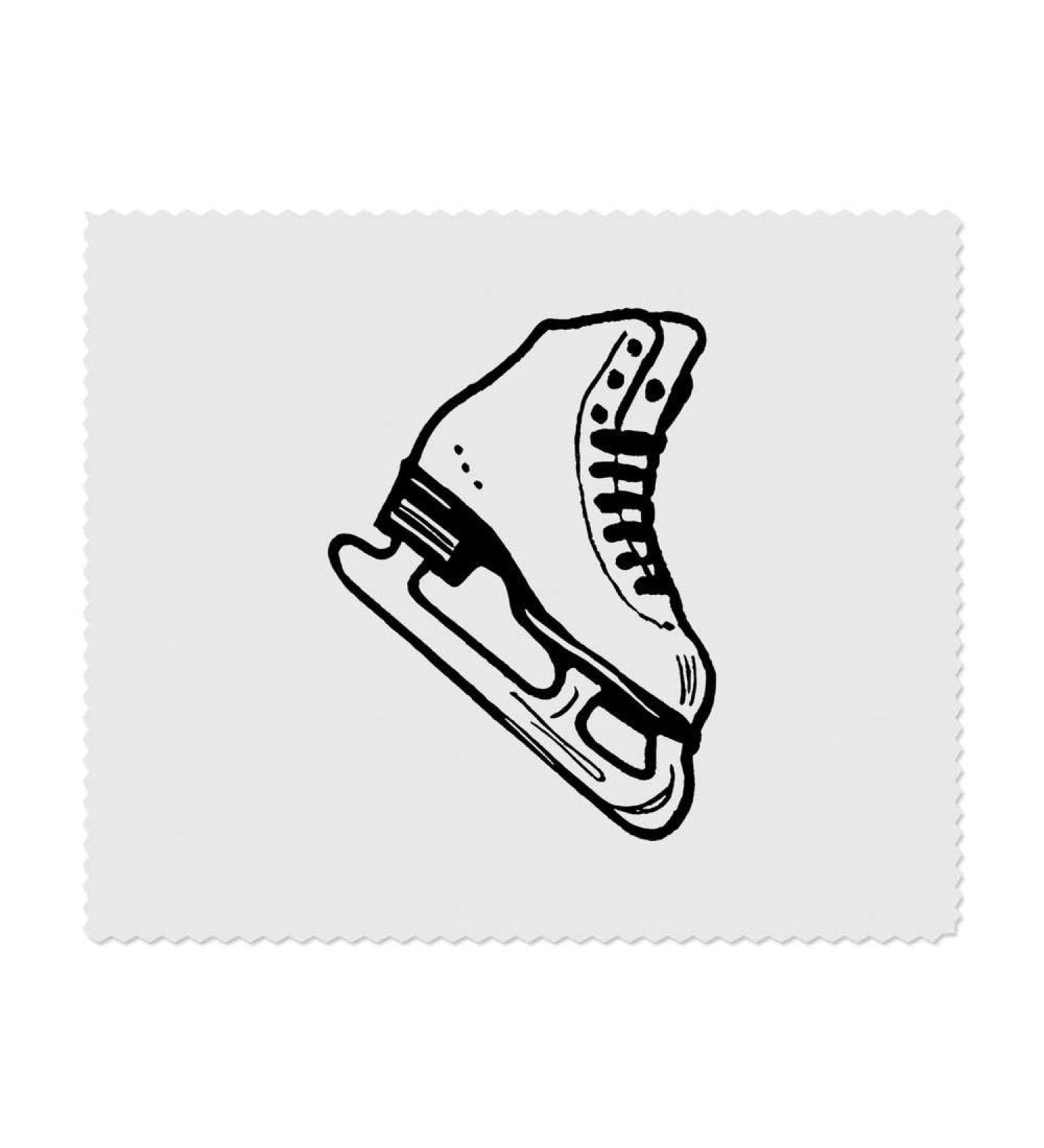 2 x Ice Skate Microfiber Cleaning Cloths - Perfect for Effective Cleaning & Care | International Shipping Available - Buy Online on GoSupps.com