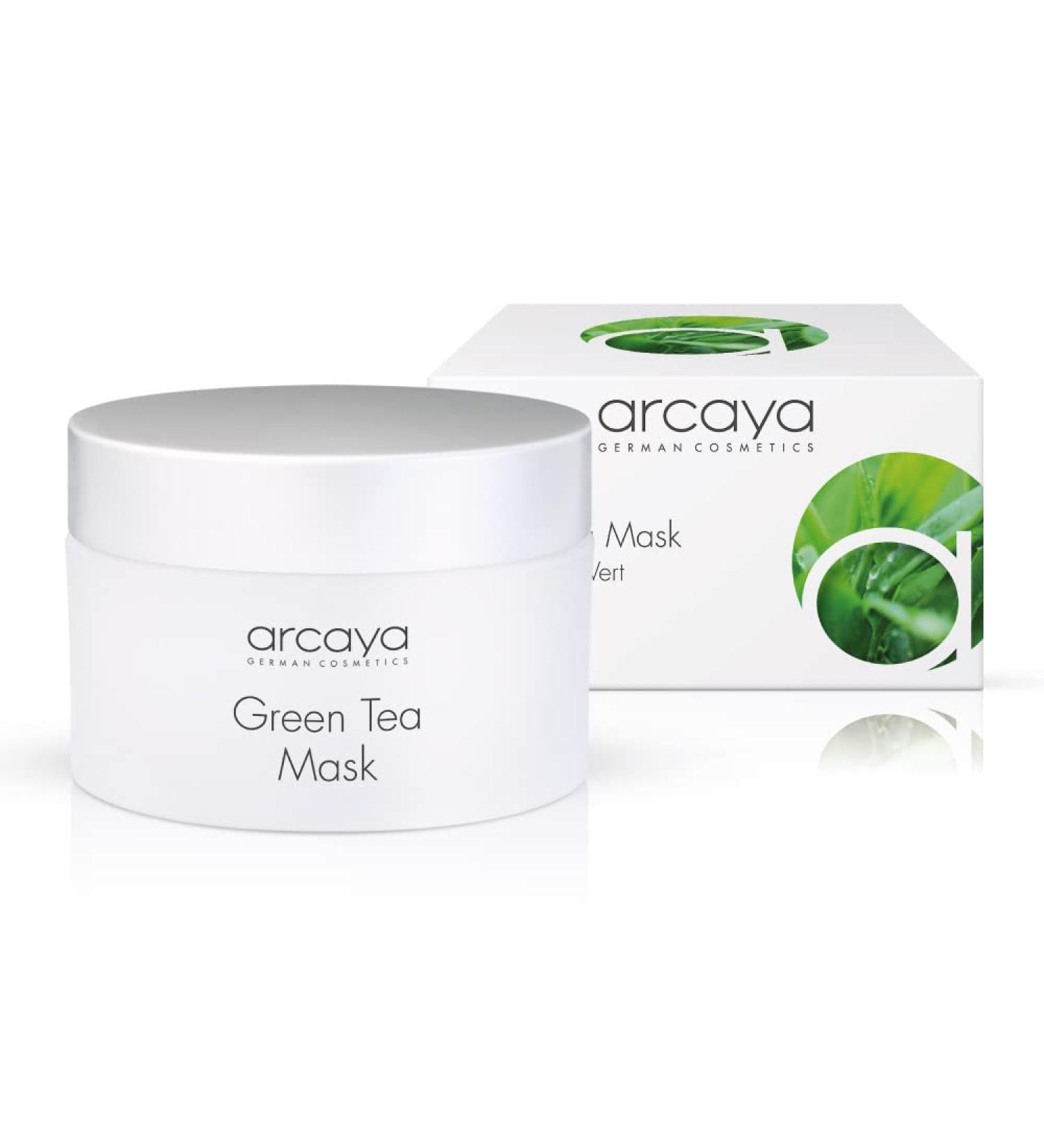 Arcaya Green Tea Mask - Revitalize Your Skin | International Shipping Available - Buy Online on GoSupps.com