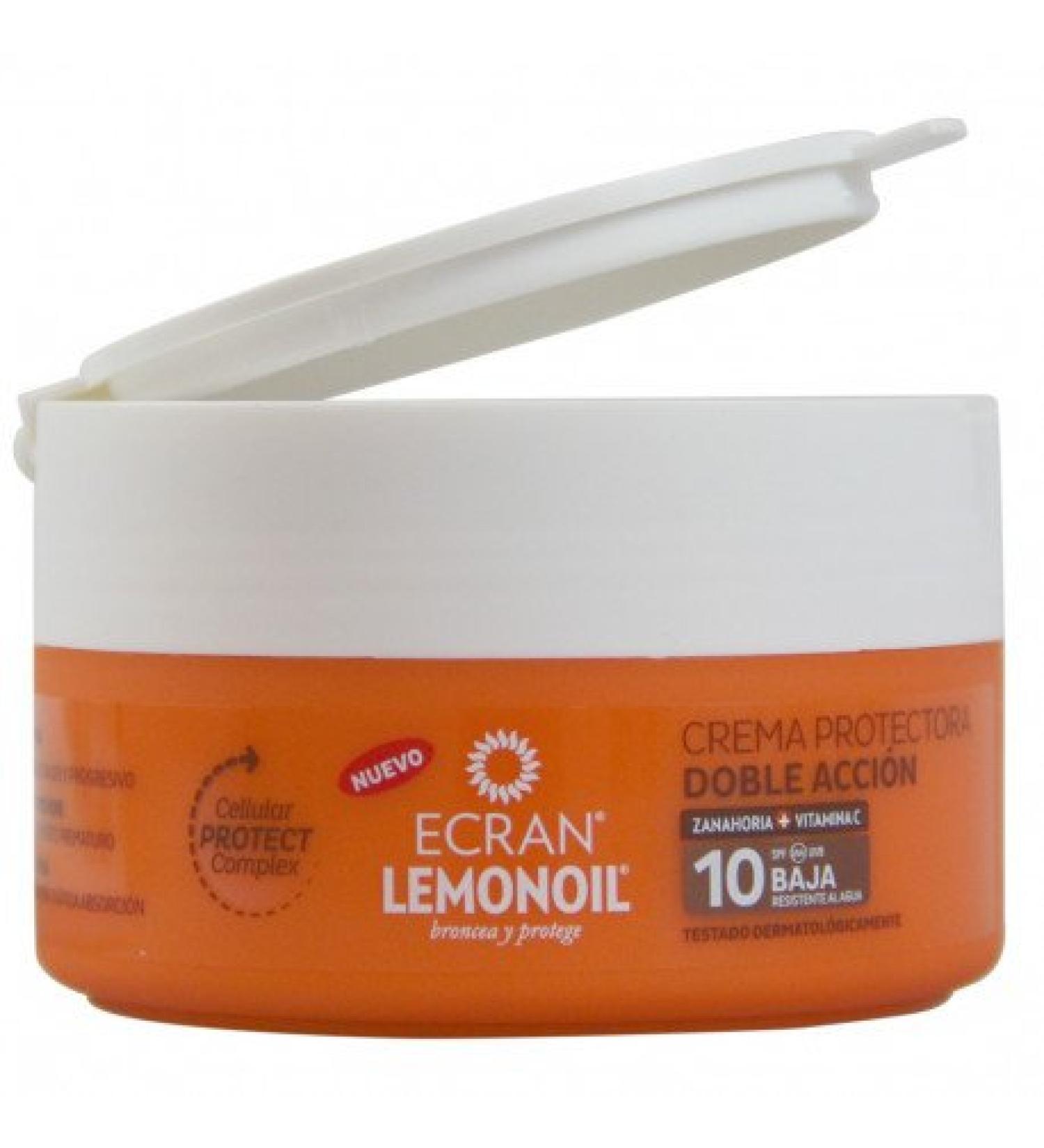 ECRAN CREMA PROTECTORA SOL DOBLE ACCION SPF 10 200 ML