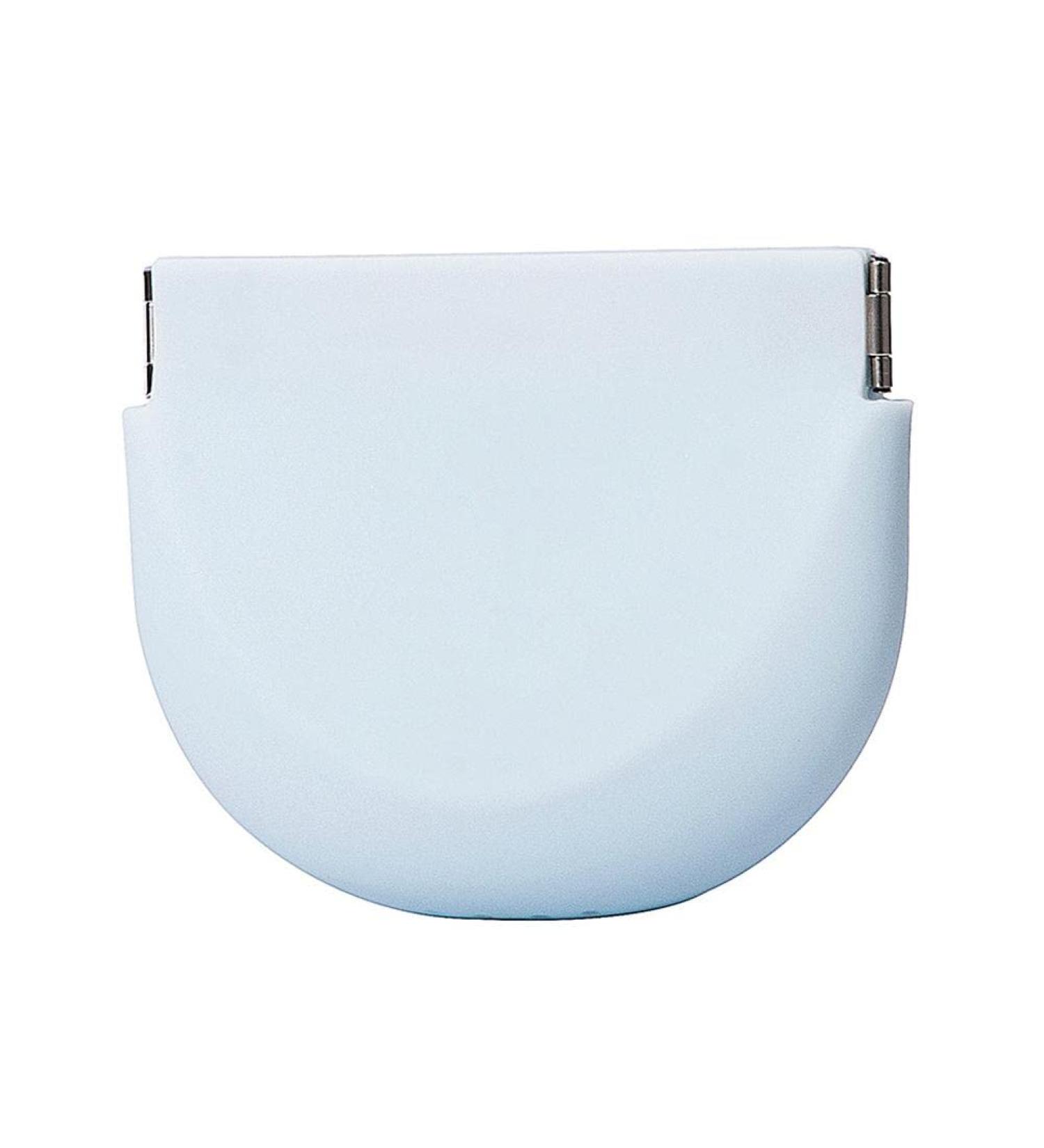 Buy Soft Silicone Orthodontic Retainer Case | Ventilated Storage for Dental Retainers - Light Blue 90x75x25mm - Buy Online on GoSupps.com