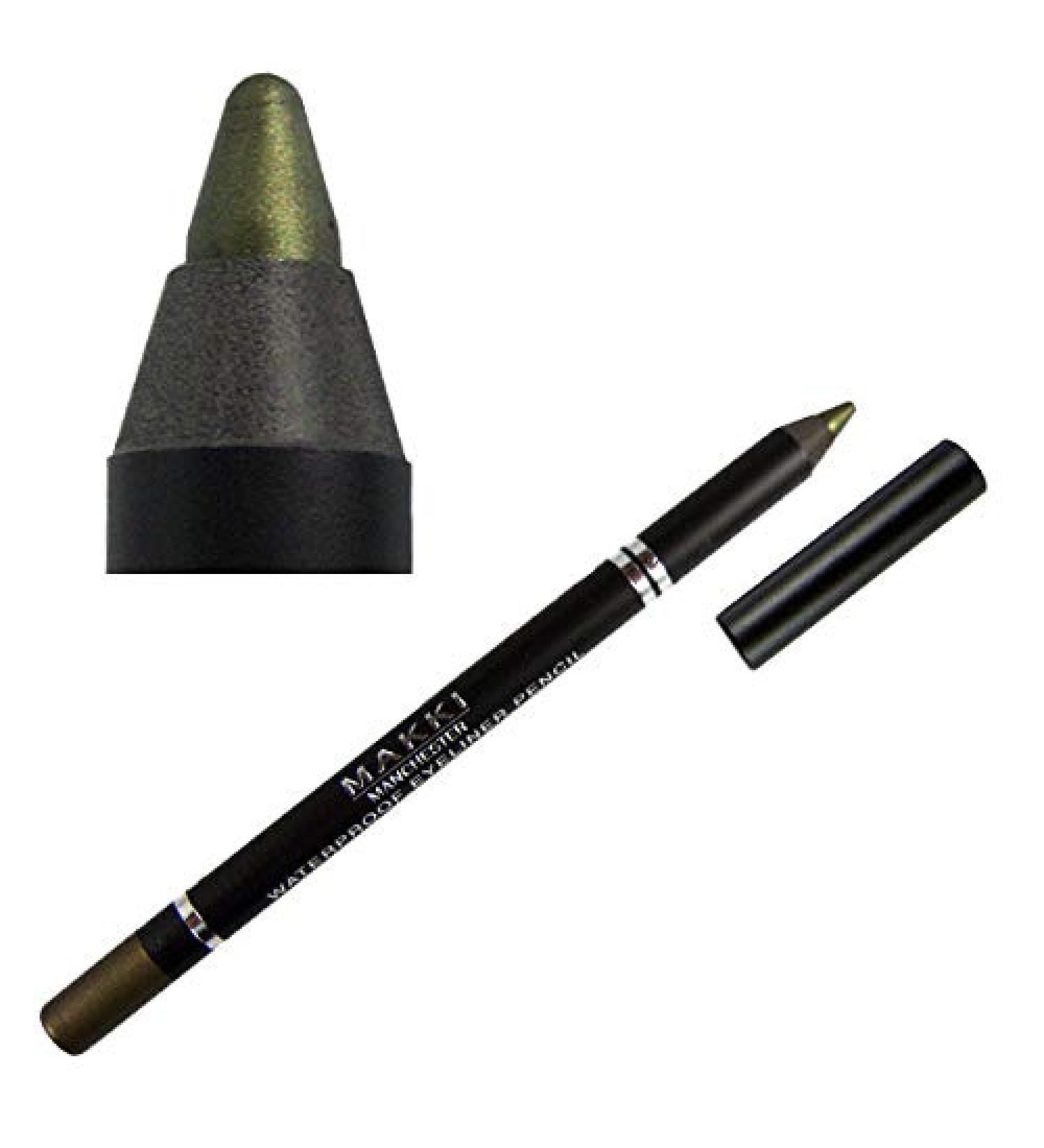Shimmery Golden Olive Waterproof Eyeliner - Smudge Proof Glide-On Eye Liner #05 - Buy Online on GoSupps.com