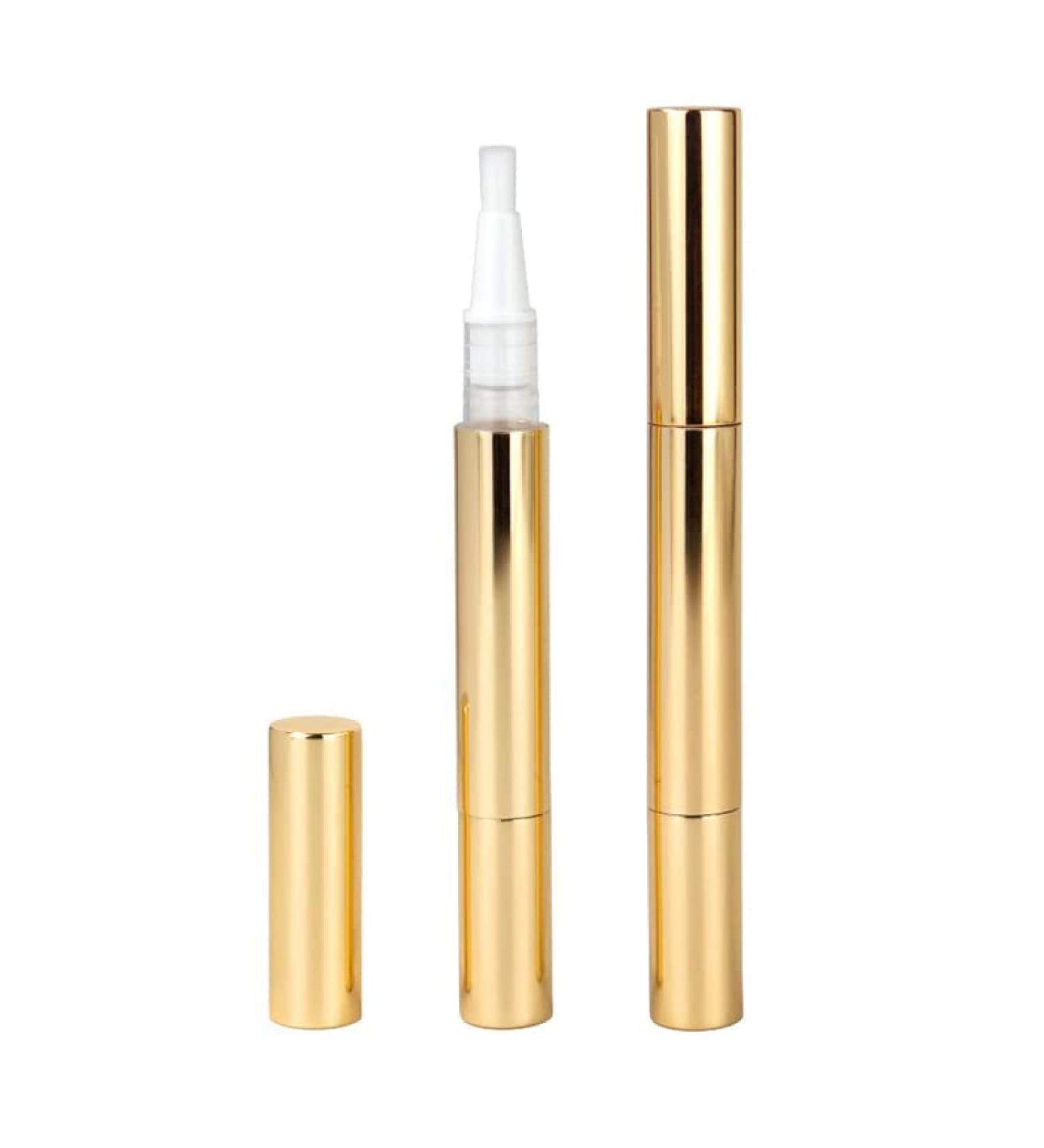 Cuticle Oil Container Plastic and Aluminium Empty Twist Pen Cuticle Oil Container Man/woman One size Gold - Buy Online on GoSupps.com