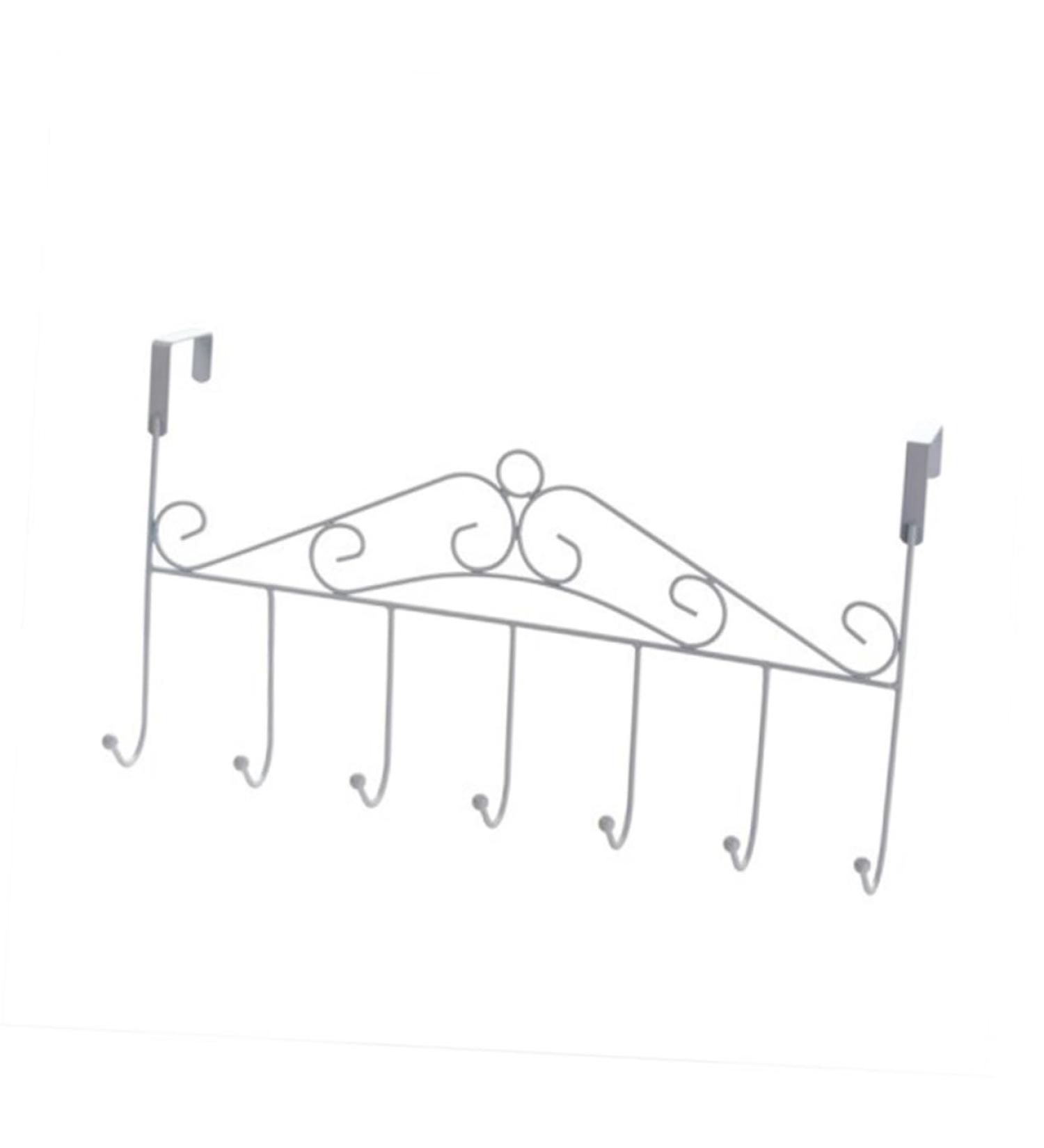 Alipis Over Door Clothes Hanger Rack Ceiling Hook Adhesive Hooks Hanging Hooks Hook up Ordinary Locker medium White - Buy Online on GoSupps.com