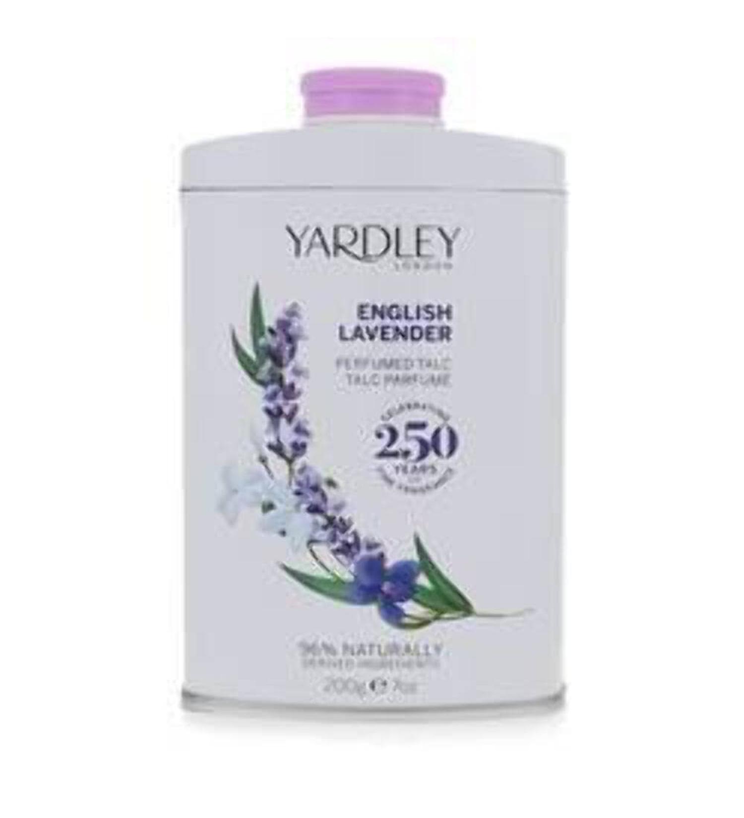 Yardley English Lavender Women's 7-ounce Tin Talc