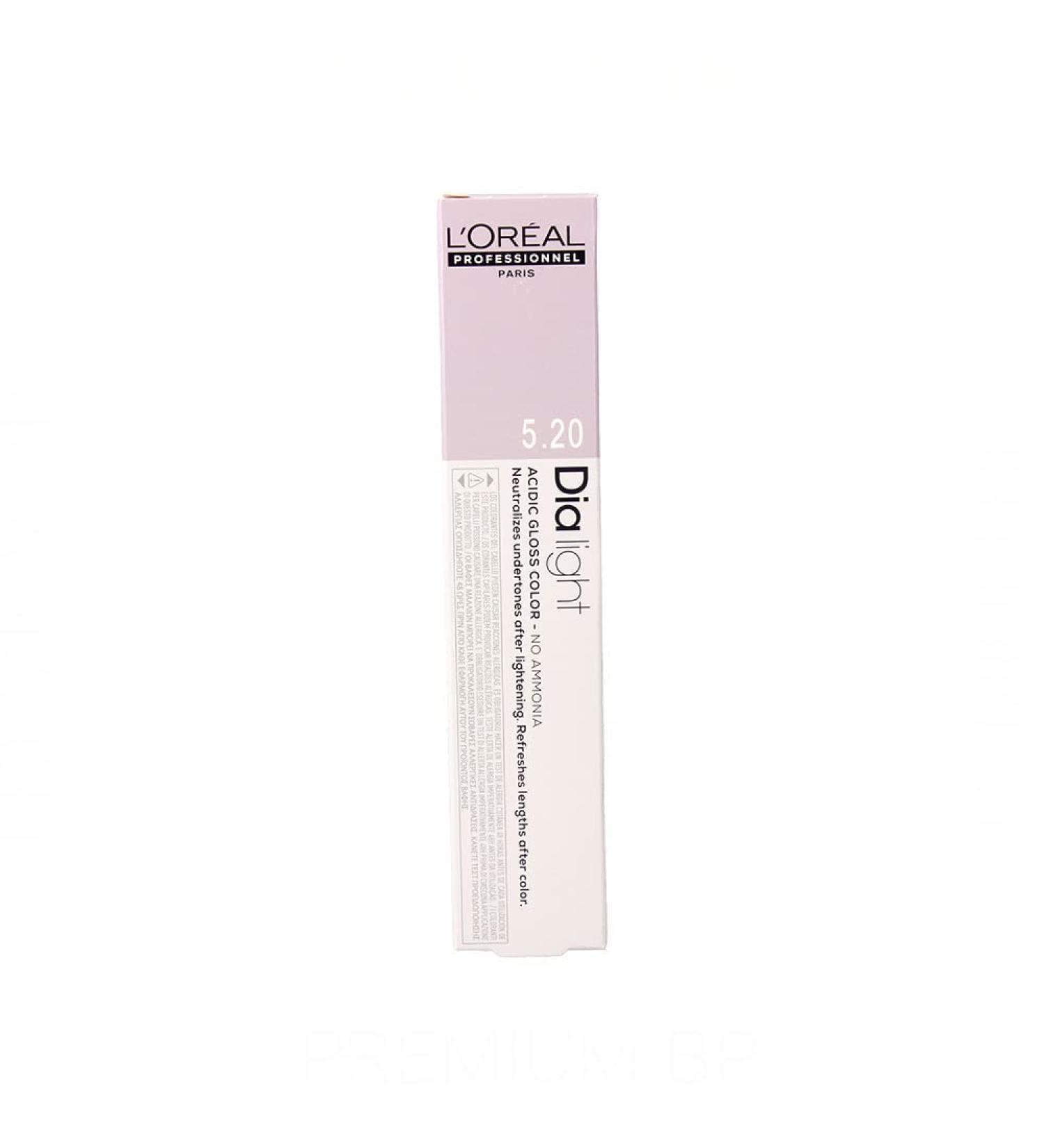 Loreal dia light tinte sin amon aco 50 ml color 5.20