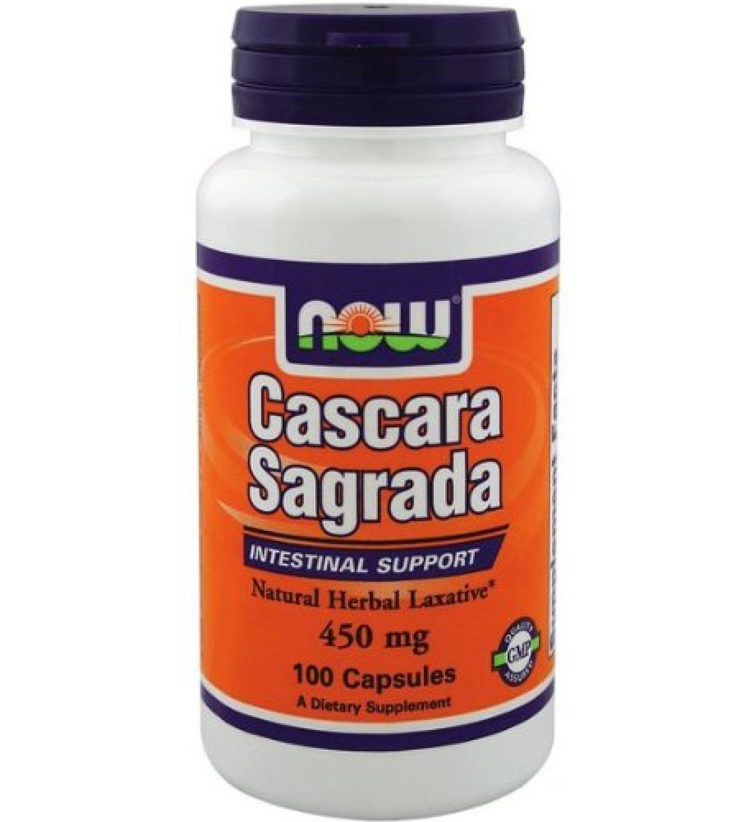 NOW- Cascara Sagrada 450 mg 100 caps
