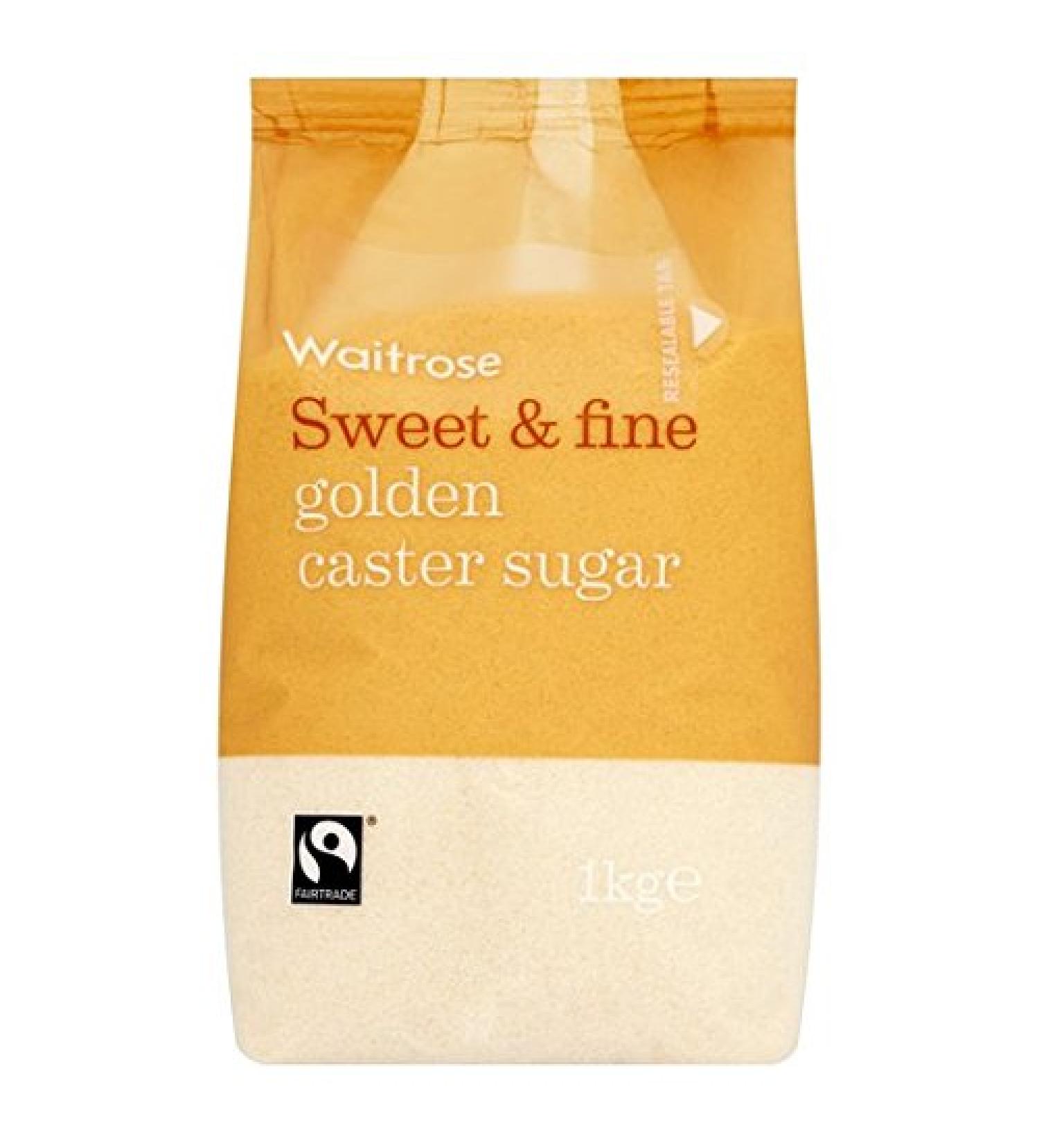 Waitrose Golden Caster Sugar 1kg