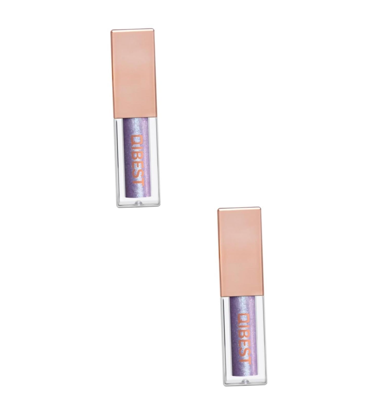 Beavorty 2 Pcs Eyeshadow Eye Makeup Liquid Eyeliner Heart Puff Makeup Glow Eye Powder Eye Shadow Polarized 1 count (Pack of 1) As Shownx2pcs - Buy Online on GoSupps.com