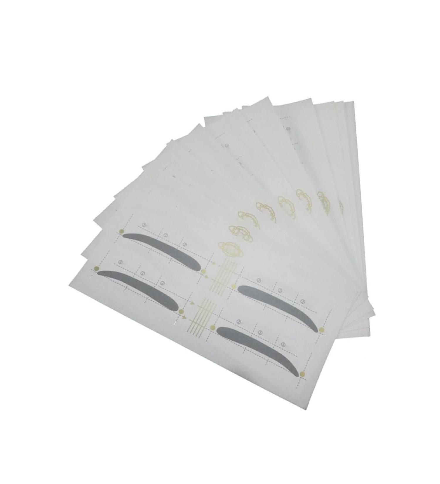 Housoutil 12pcs 48 Eyebrow Card Eyebrow Shaping Stencils Eyebrow Stencil Kit Eyebrow Template Eyebrow Stickers - Buy Online on GoSupps.com