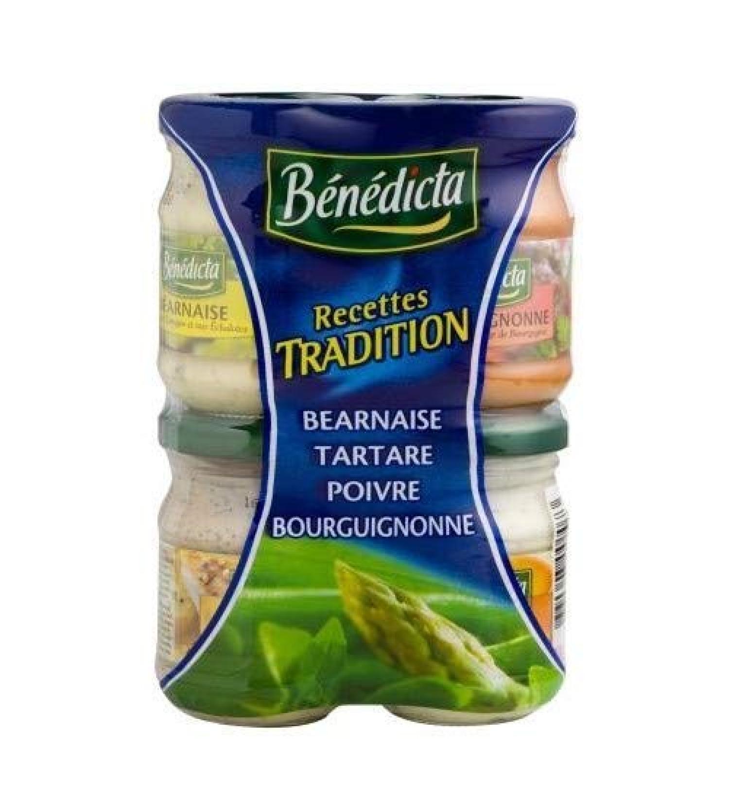 BENEDICTA - Tradition Sauces 330G - Set Of 3 - Best Offer - Buy Online on GoSupps.com