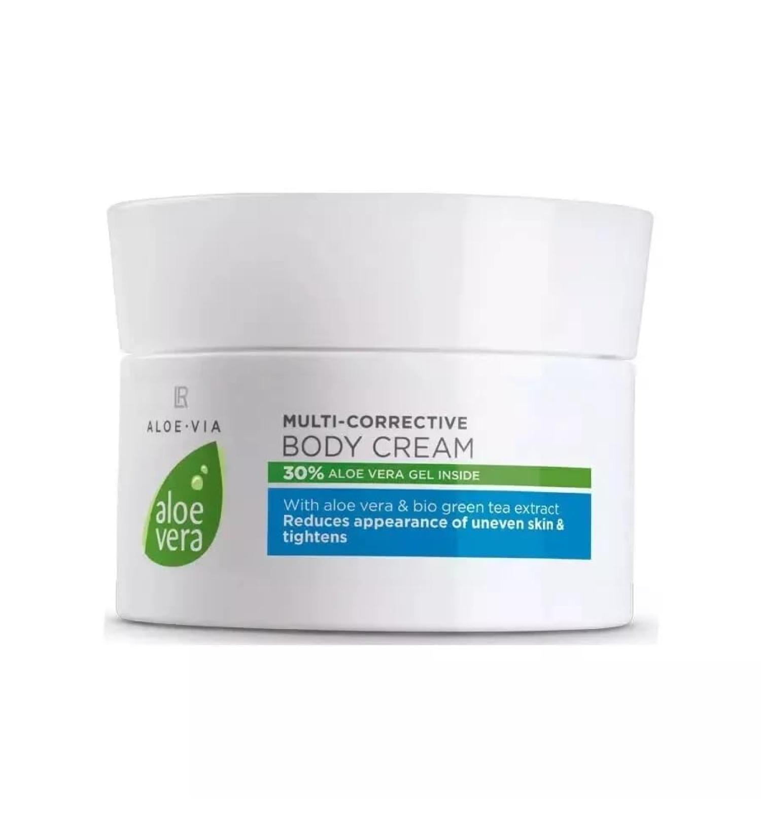 LR Health&Beauty Aloe Via Aloe Vera Multi Corrective Body Cream Day Care Women Men 200 ml./6.7 fl.oz.