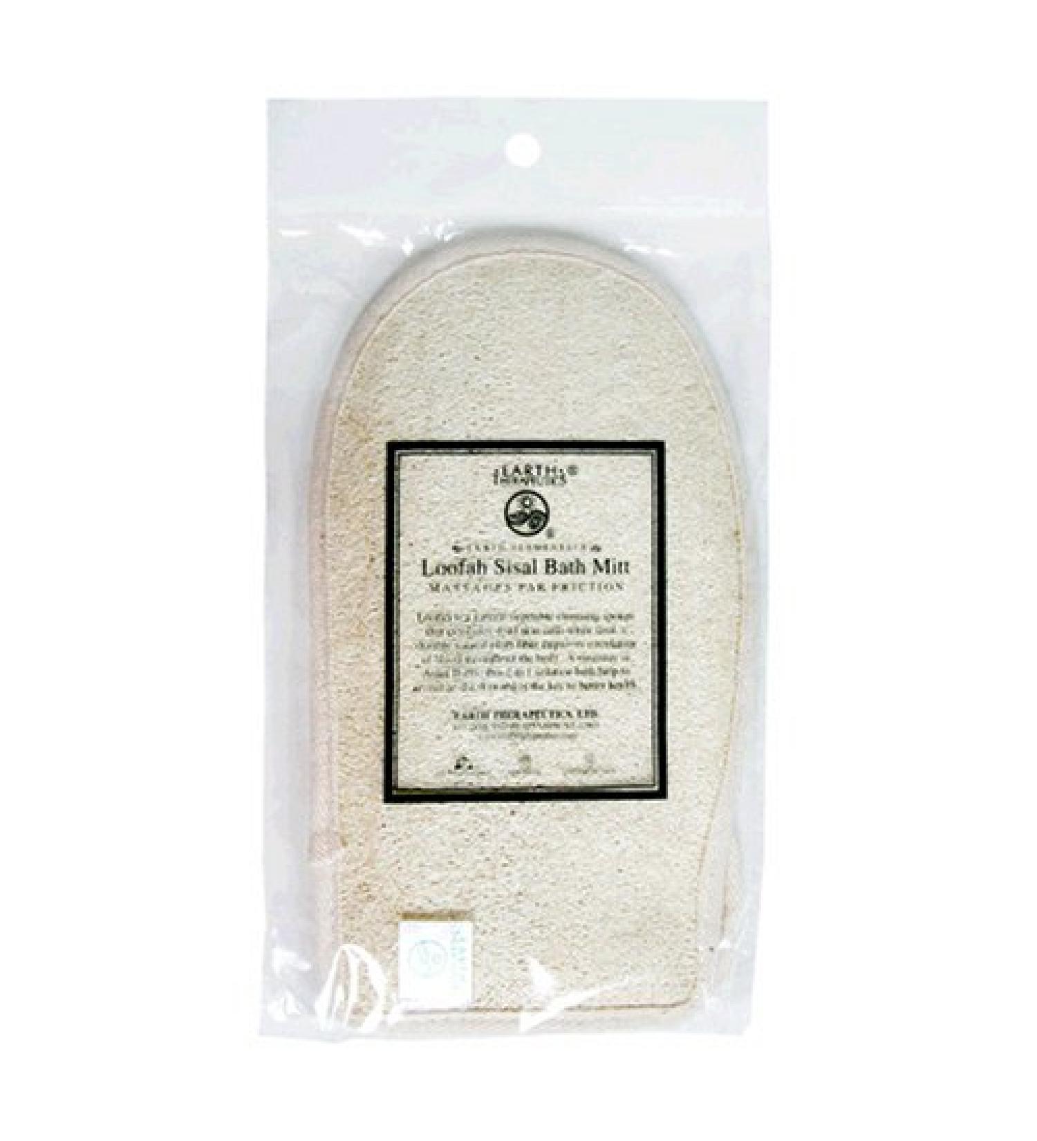 Earth Therapeutics Earth Elementals Bath Mitt Loofah Sisal 1 each (Pack of 6)