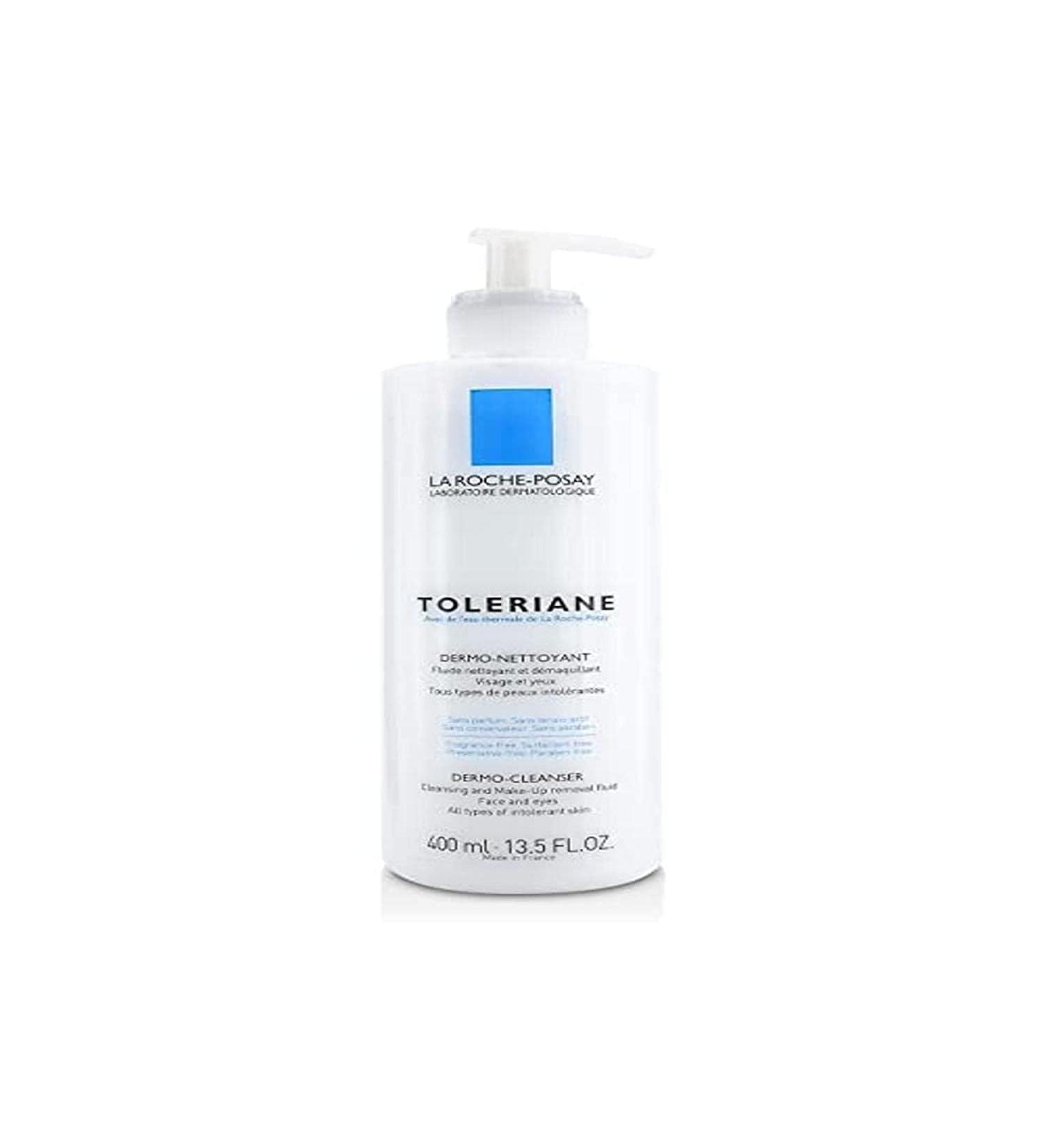 La Roche Posay Toleriane Dermo-Cleansing Face & Eyes 400 ml - Best Gentle Cleanser for Sensitive Skin | International Shipping Available - Buy Online on GoSupps.com