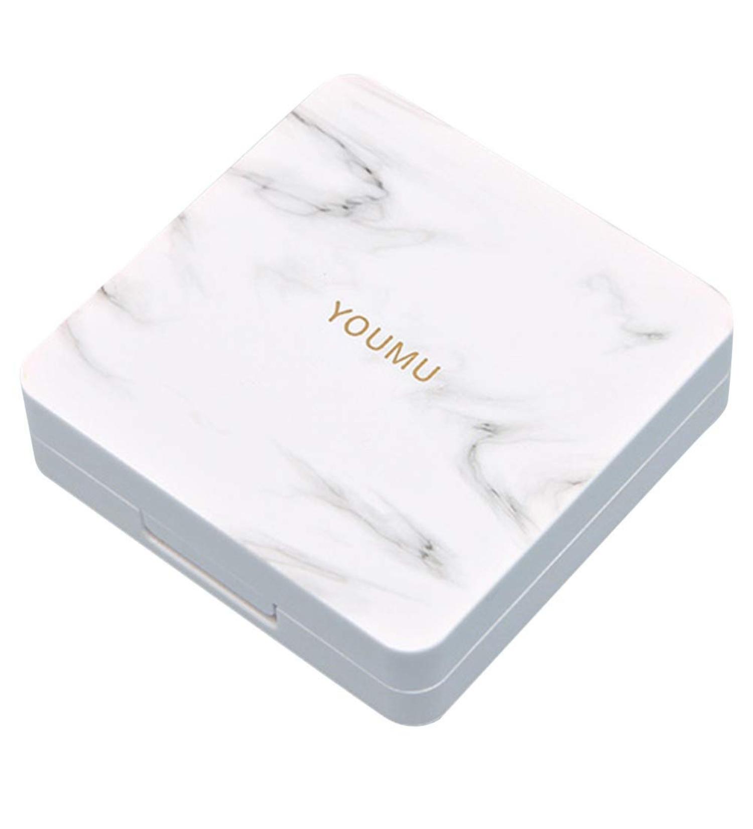 Exceart Contact Lens Container Holder - Travel Case for Eye Care & Contact Lenses - Mini White Design - Buy Online on GoSupps.com