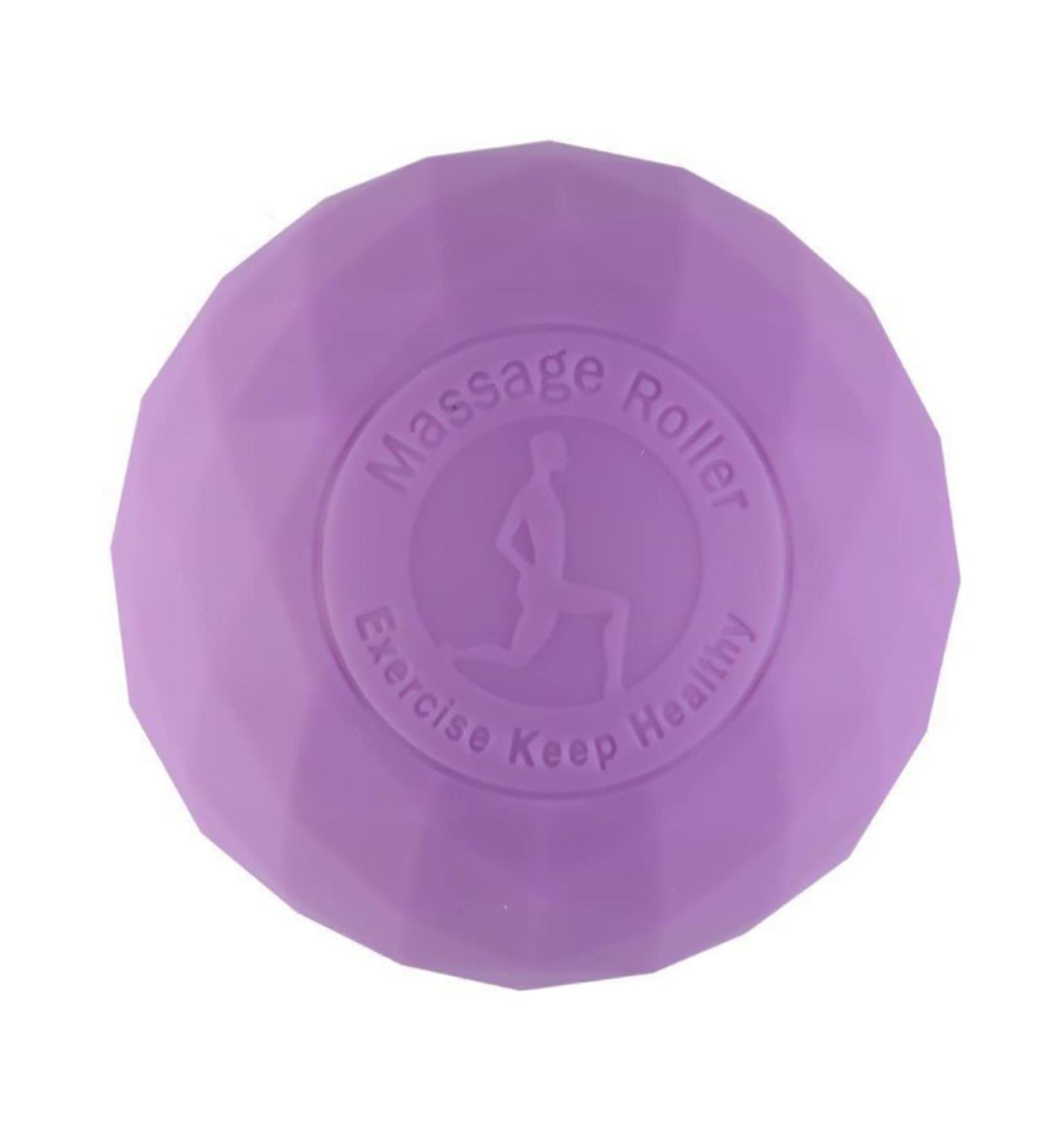 Fomiyes Silicone Massage Ball - Deep Tissue & Myofascial Relief for Planar Fasciitis | Trigger Point Fitness Roller - Buy Online on GoSupps.com