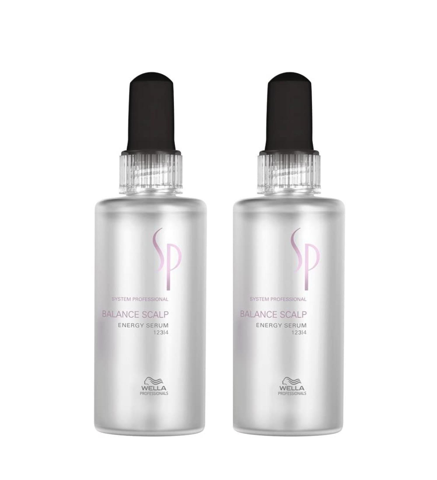 Wella 2x SP System Professional Care Balance Scalp Energy Serum 100 ml Unscented 100 ml (1 pack)