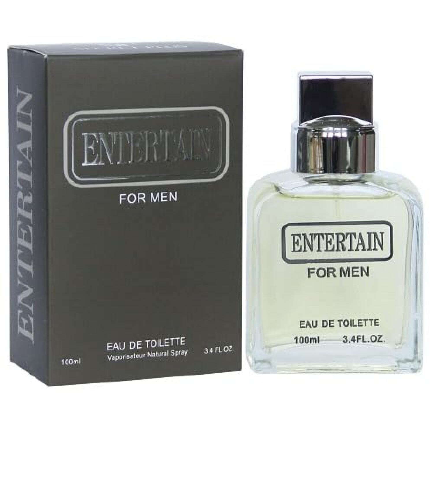ENTERTAIN Eau de Parfum Cologne Perfume 3.4 oz. Aromatic fragrance for men. - Buy Online on GoSupps.com