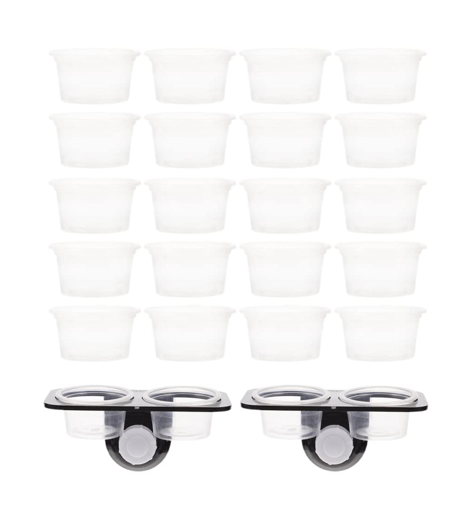 Balacoo Gecko Feeding Cups 1 Set Gecko Feeding Ledge Reptile Tank Supplies Suction Cup Reptile Feeder Reptile Feeding Platform for Reptile Lizard Gecko Home Crested Gecko Food Ledge - Buy Online on GoSupps.com