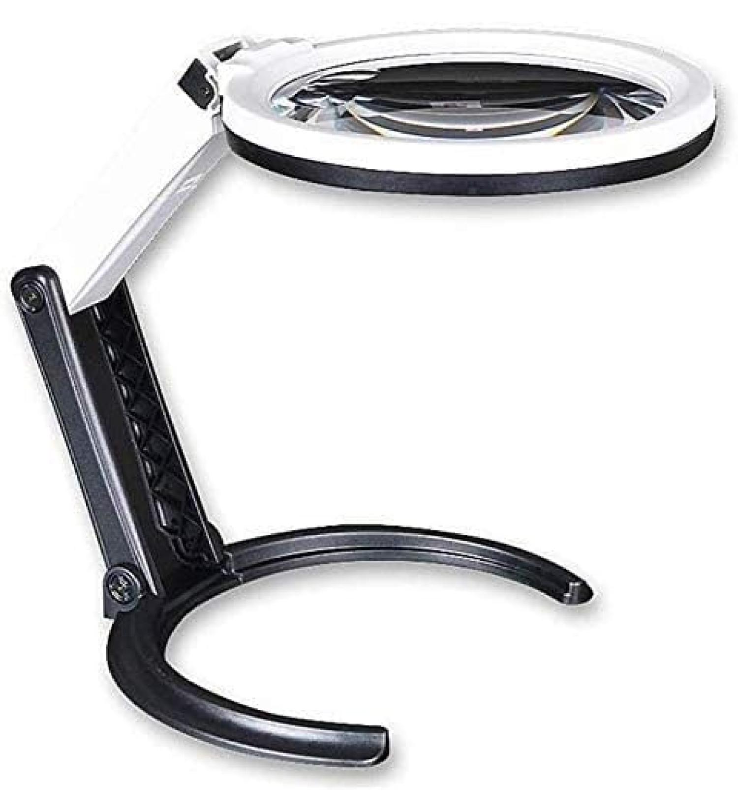 Magnifiers Hd Handheld Folding Radio Magnifying Glass Old Man Child Reading Maintenance Led Magnifier Comfortable Anniversary - Buy Online on GoSupps.com