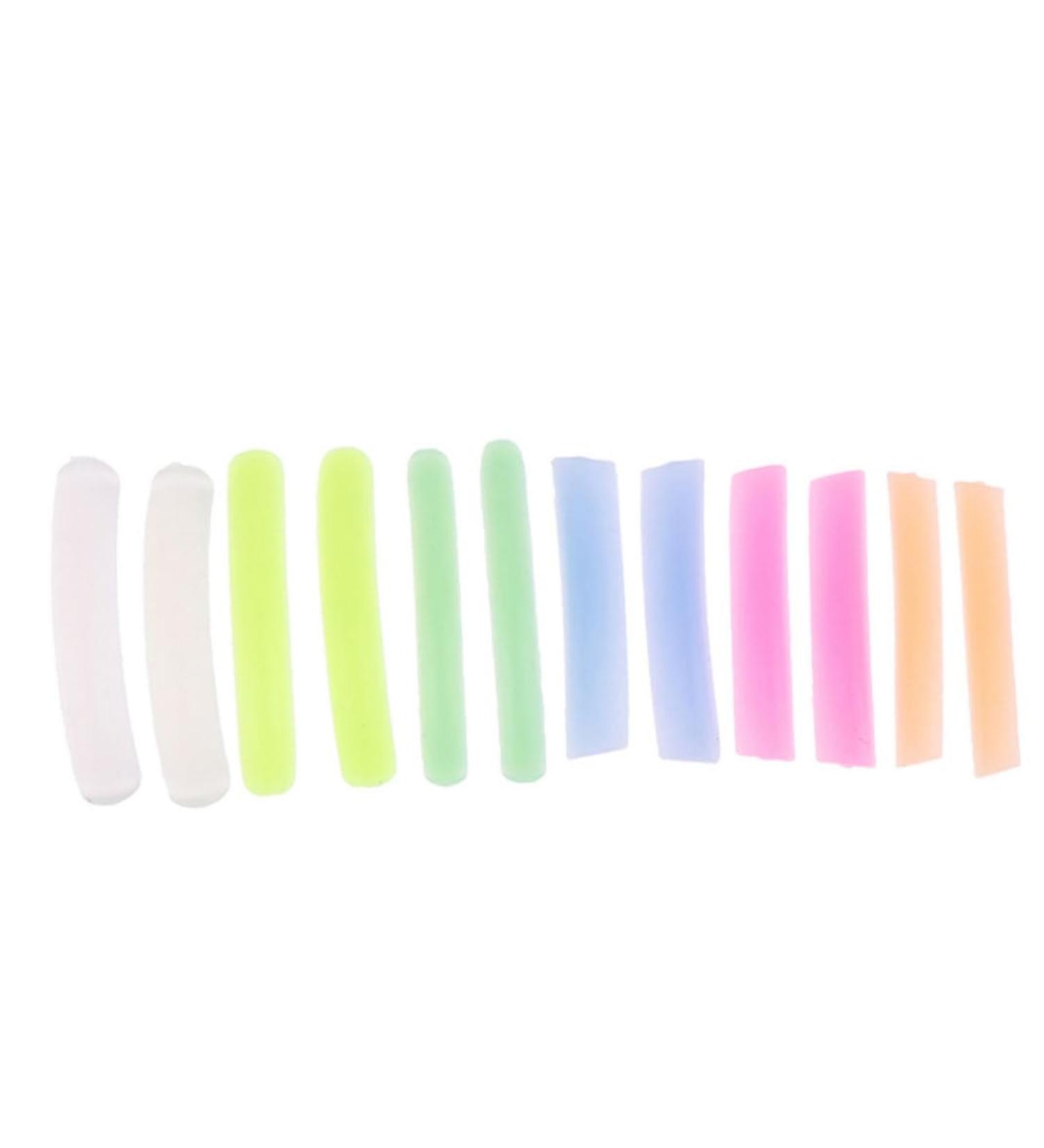 Eyelash Curlers Pads 6 Pairs Eyelash Perming Pads Lift Rods Pads Silicone Shield Pads Reusable Colorful - Buy Online on GoSupps.com