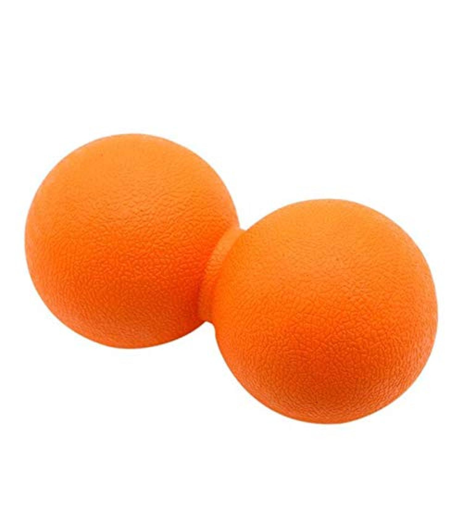 Xptieeck TPE Ball - Portable Gym Fitness & Therapy Massage Ball for Stress Relief & Blood Circulation - Orange - Buy Online on GoSupps.com