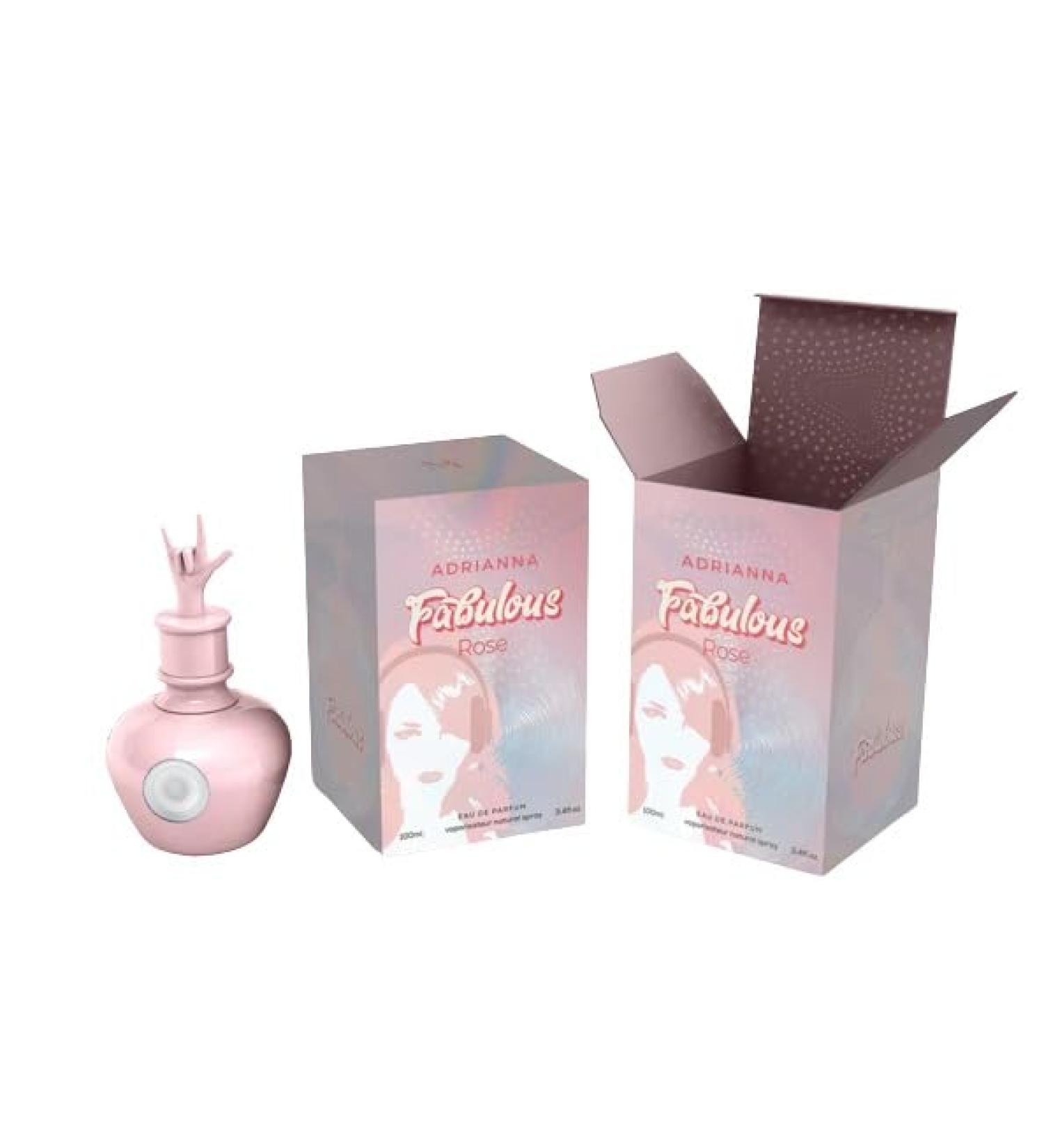 Adrianna Fabulous Rose for Women (MCH) Eau de Parfun 3.4 Fl. Oz Fruty floral Aromatic fragrance for women. - Buy Online on GoSupps.com