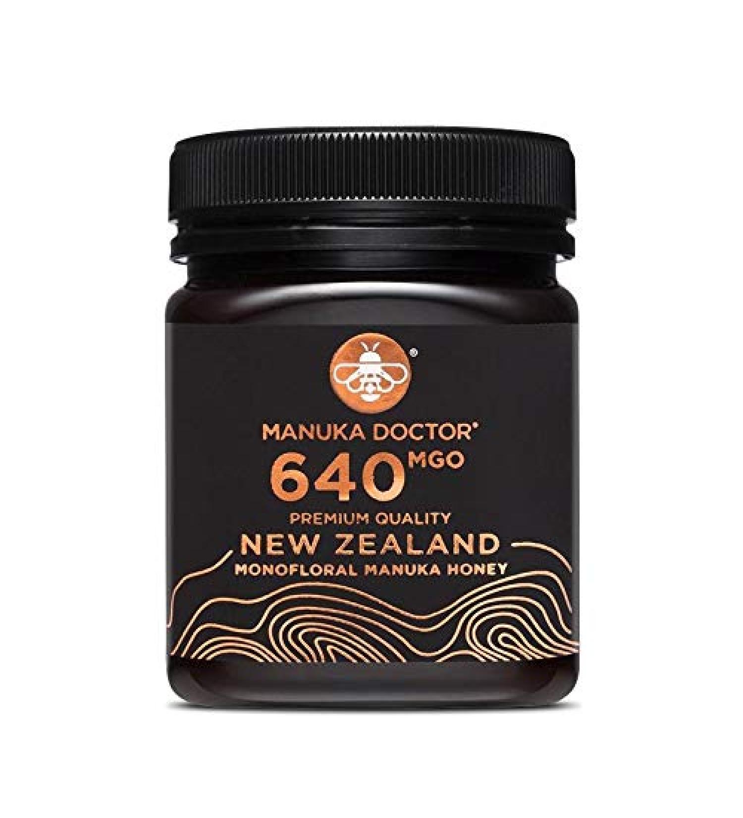 Manuka Doctor MGO 640 Manuka Honey 250 g - Buy Online on GoSupps.com