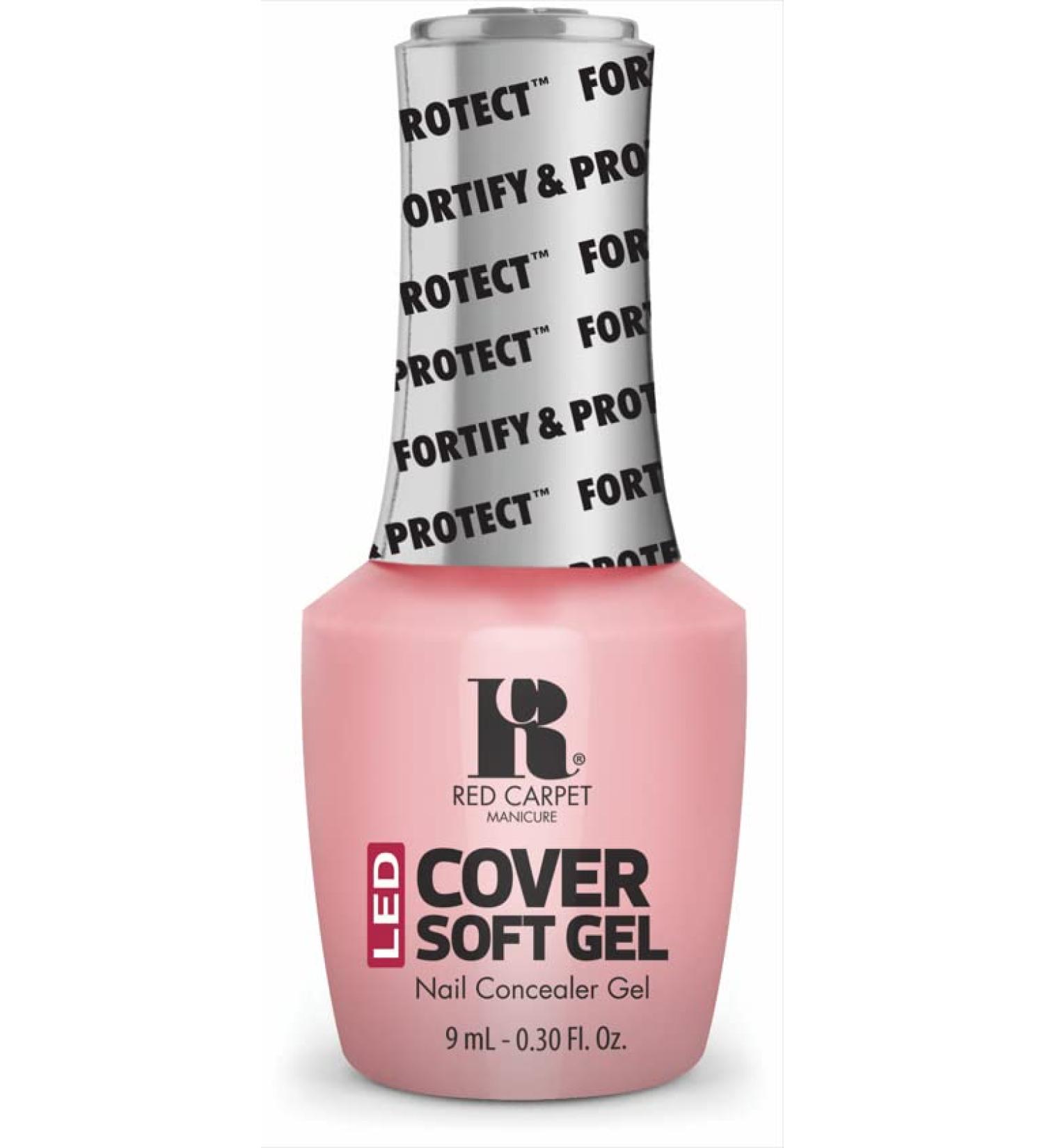 Red Carpet Manicure LED Cover Gel - Soft Nude | Long-lasting Nail Enhancement - Buy Online on GoSupps.com
