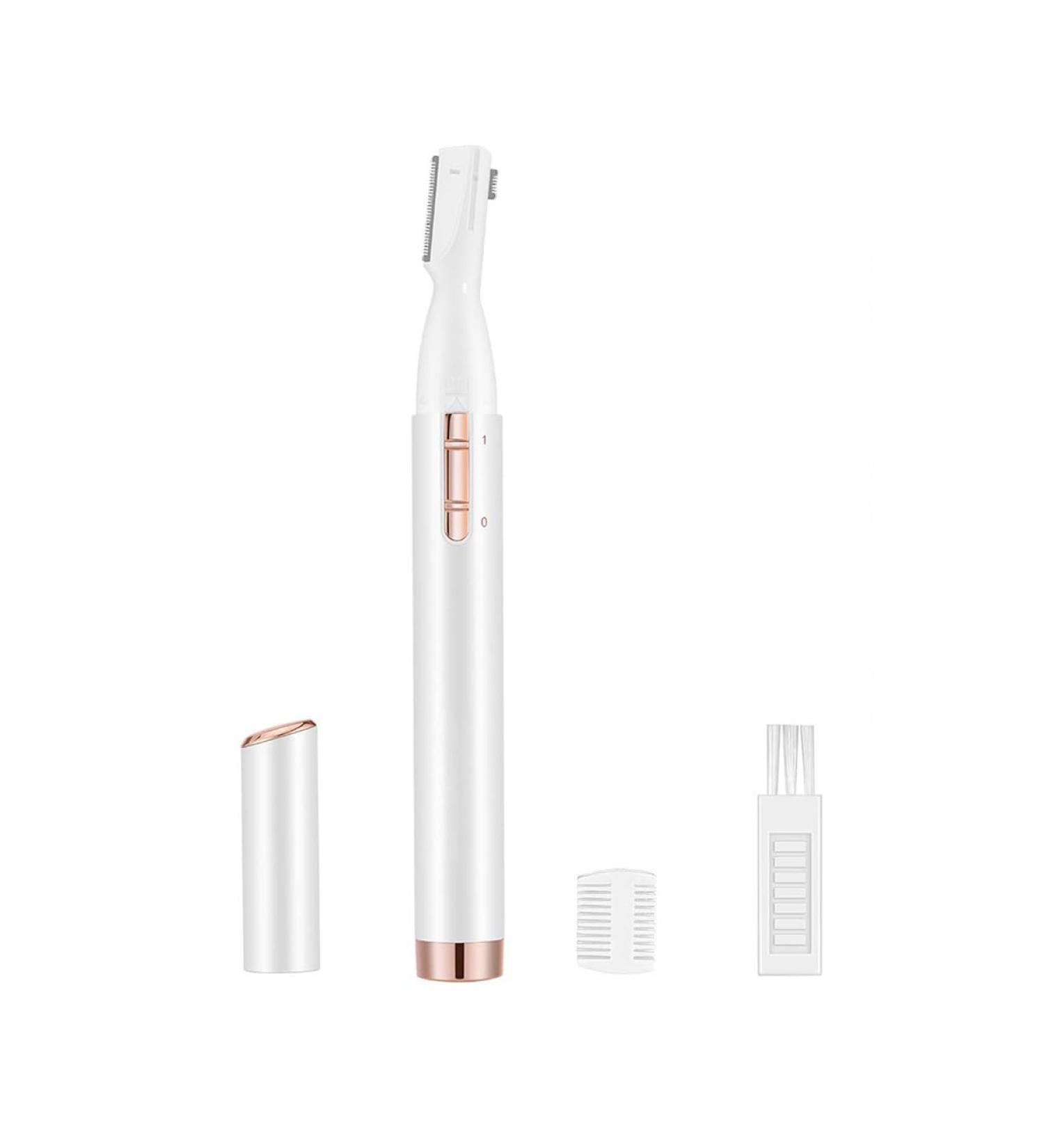 9 in 1 Eyebrow Trimmer Kit Electric Eyebrow Razor Grooming Scissors & Tweezer Set for Perfect Eyebrows - International Shipping Available - Buy Online on GoSupps.com