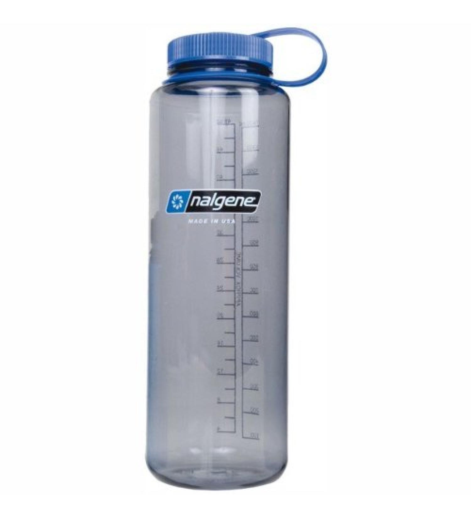 Nalgene 'Everyday Silo Lo' Drinking bottle 1.5 l grey with blue lid
