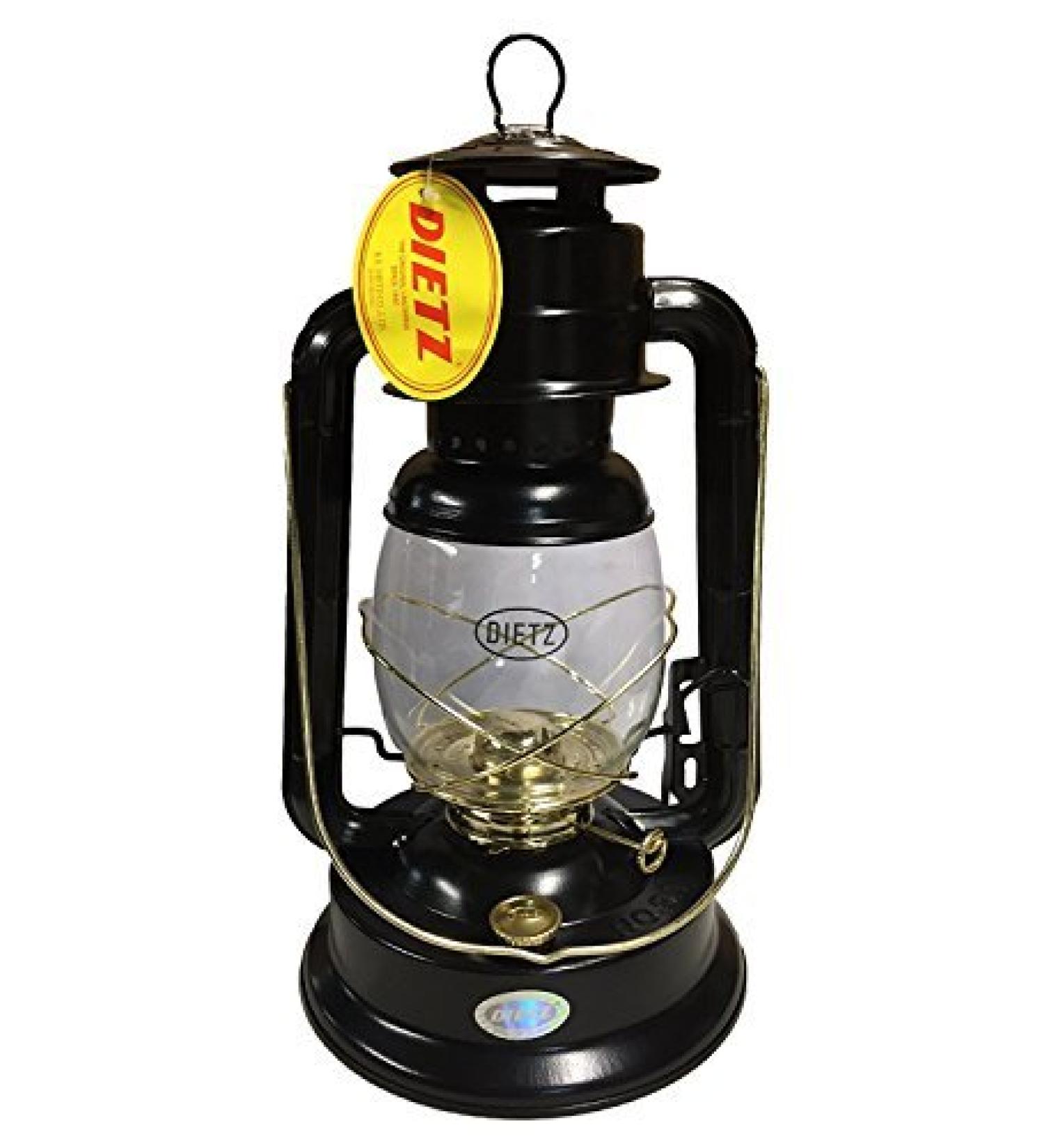 Dietz #90 D-Lite Oil Burning Lantern Black and Gold