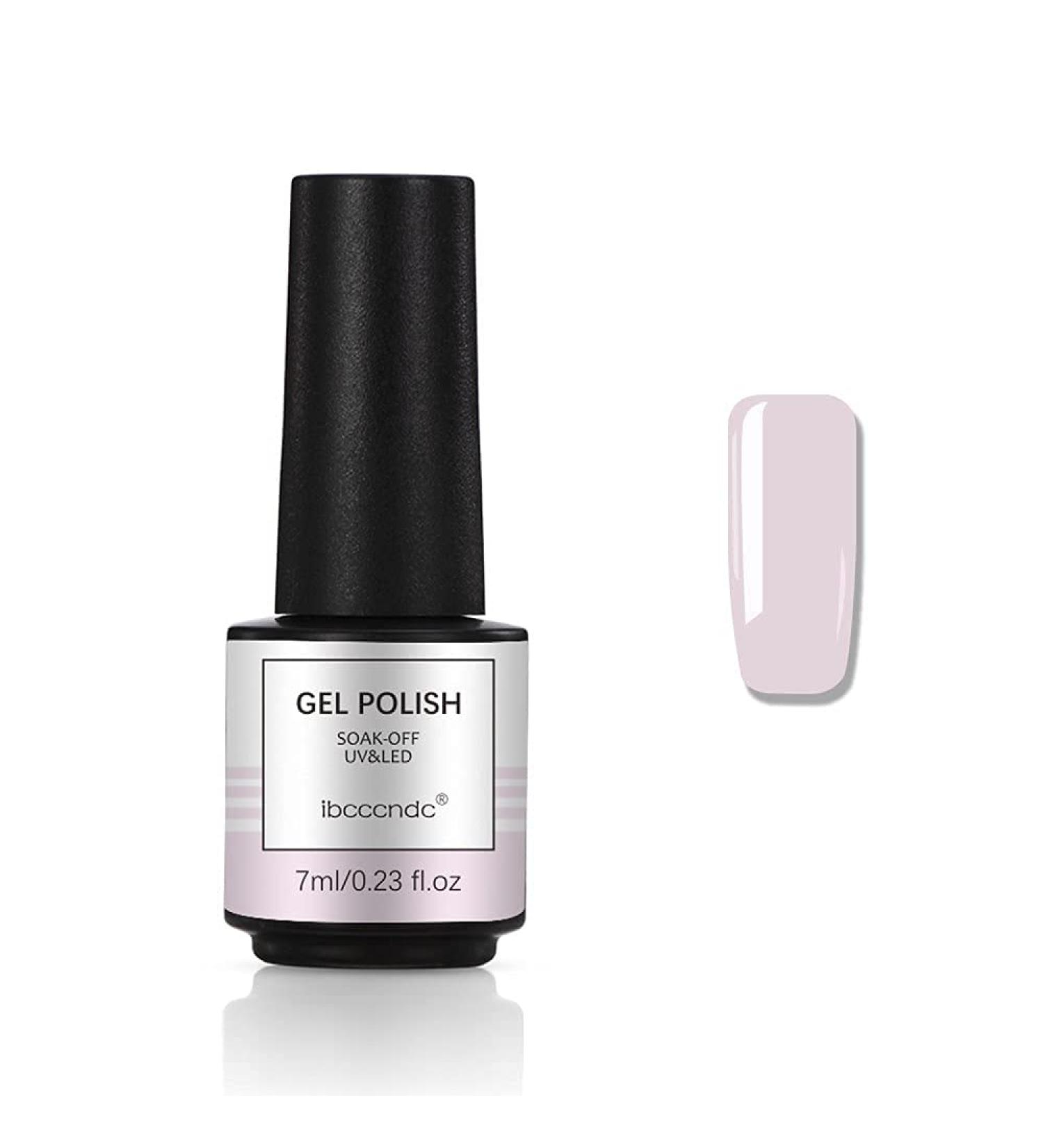 JOYISURE Gel Nail Polishes Glitter Gel Nail Polish Soak Off UV LED Gel Polish Kit Nail Art Set of Coral Pink Nude Grey Purple Peach Brown Colours 8ml each (#10) - Buy Online on GoSupps.com