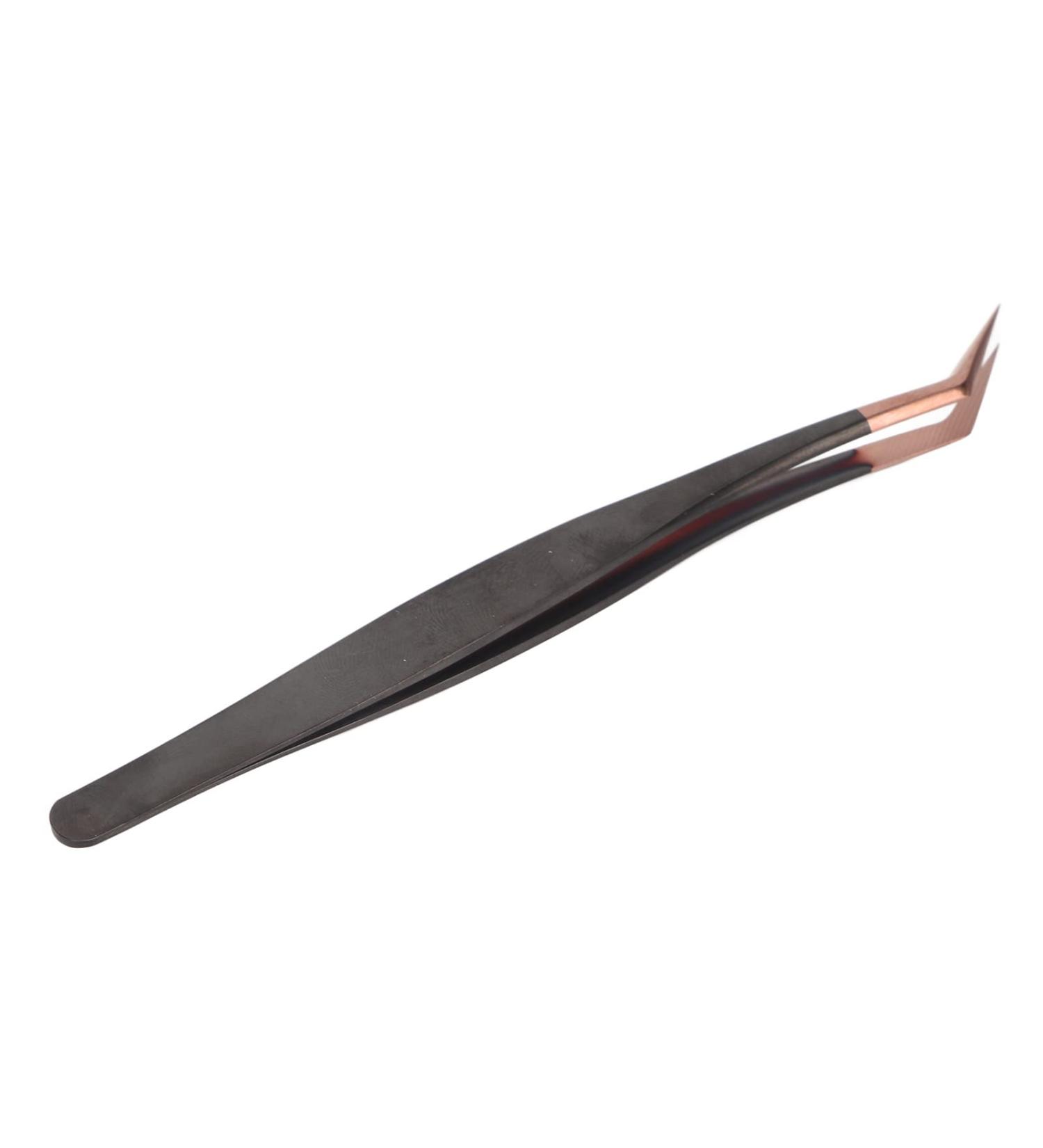 Rose Gold Eyelash Extension Tweezers - Professional Volume Tweezers for Salon & Beautician | International Shipping - Buy Online on GoSupps.com