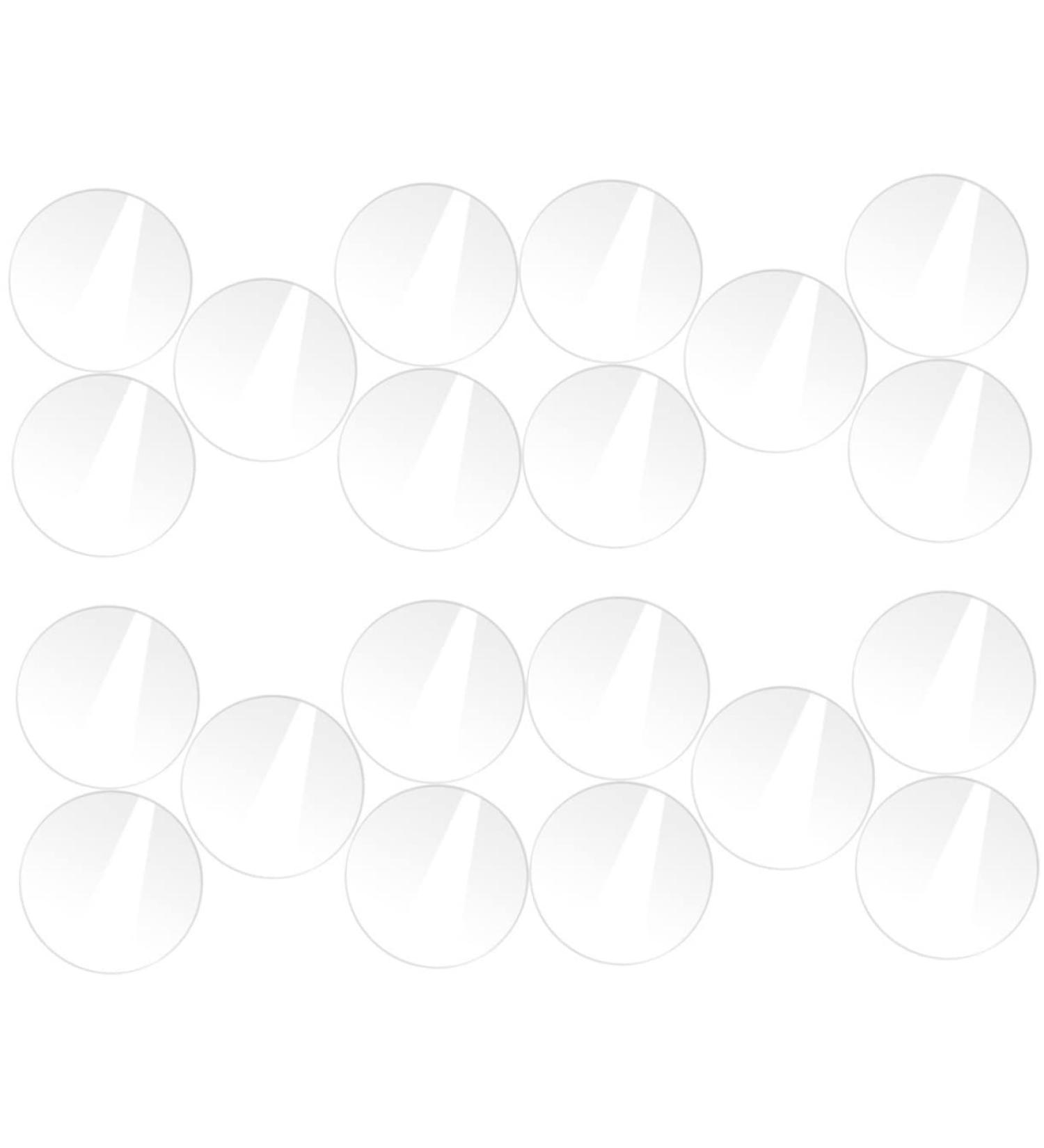 NOLITOY 20pcs for Blanks Craft Panel Circle Acrylic Discs Bulk Round Projects Clear Disc Circles Mm Cm Art Transparent 10X10X0.1CM - Buy Online on GoSupps.com