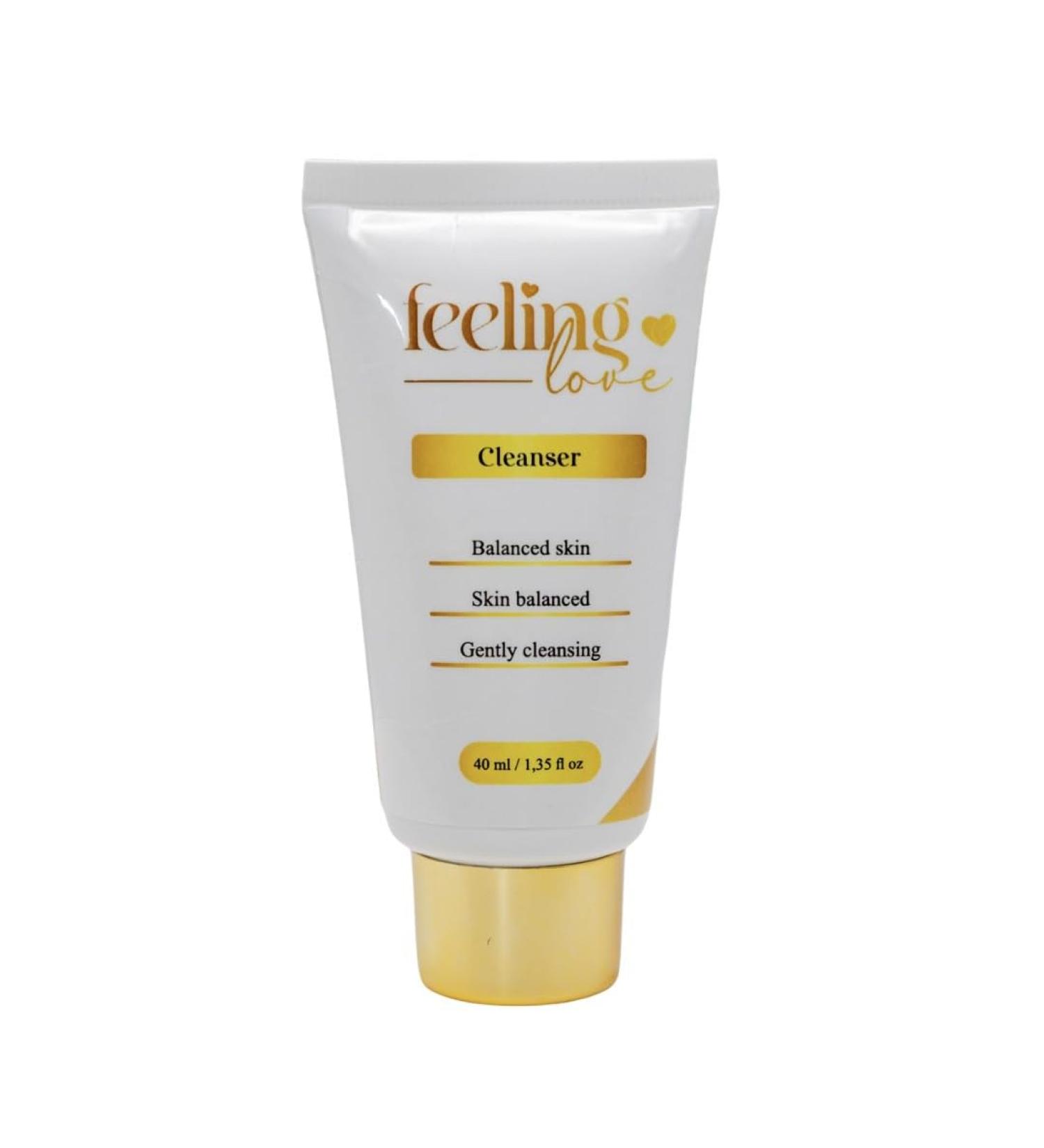 Feeling Love Rosewater Cleanser 40ml - Gentle Purifying Skincare for Radiant Skin | International Shipping - Buy Online on GoSupps.com