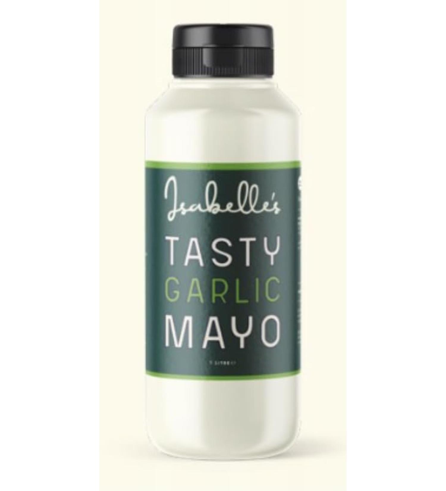 x1 Isabelle's Divine Garlic Sauce Gluten Free Vegan 1 Litres