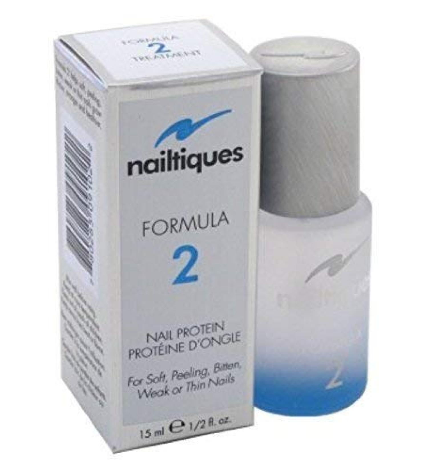 Nailtiques Formula 2 Protein - 0.5 oz (Pack of 3) | Nail Treatment for Stronger Nails - Buy Online on GoSupps.com