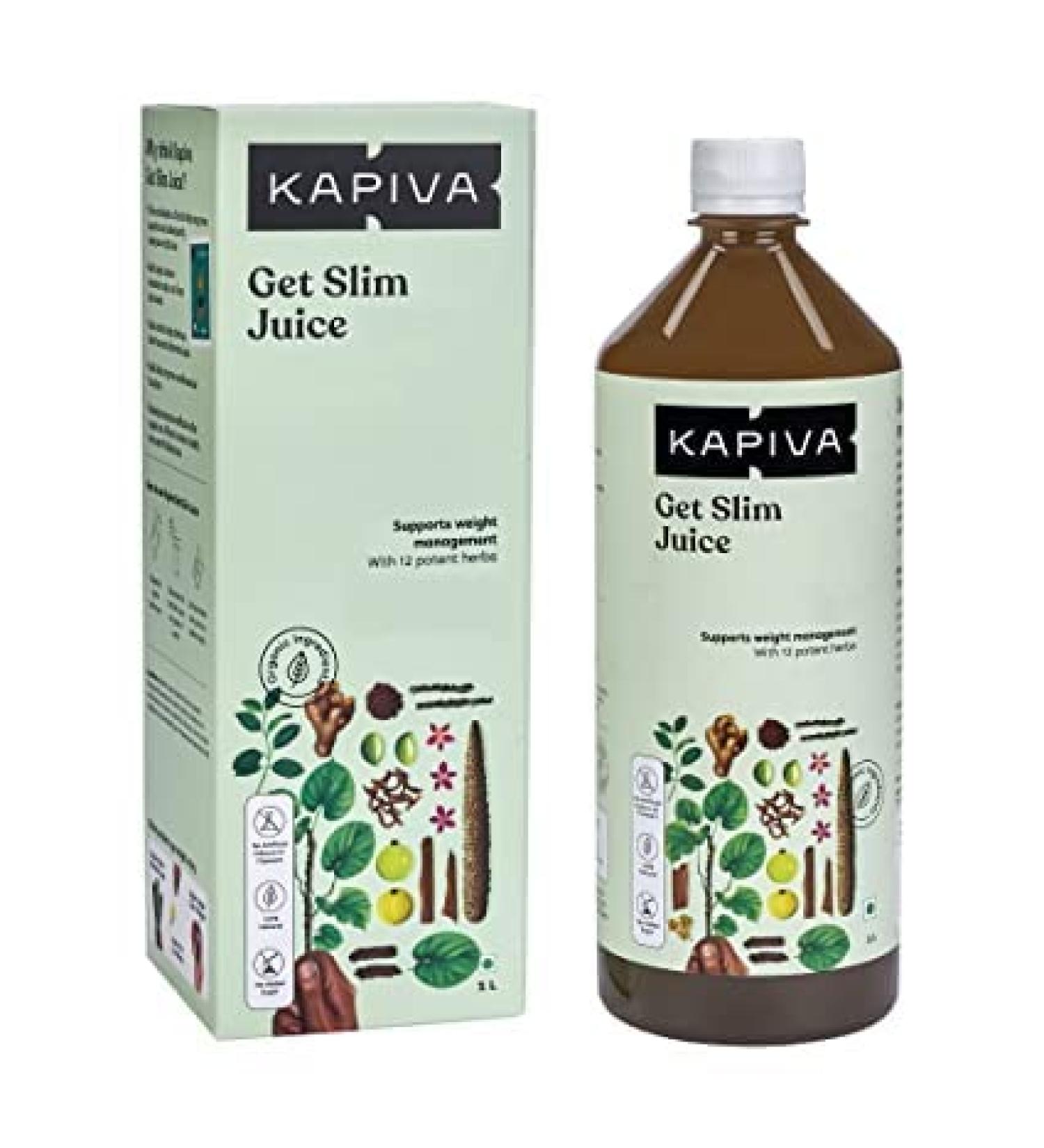 Avoka Naturals Kapiva Get Slim Juice -1ltr - Buy Online on GoSupps.com