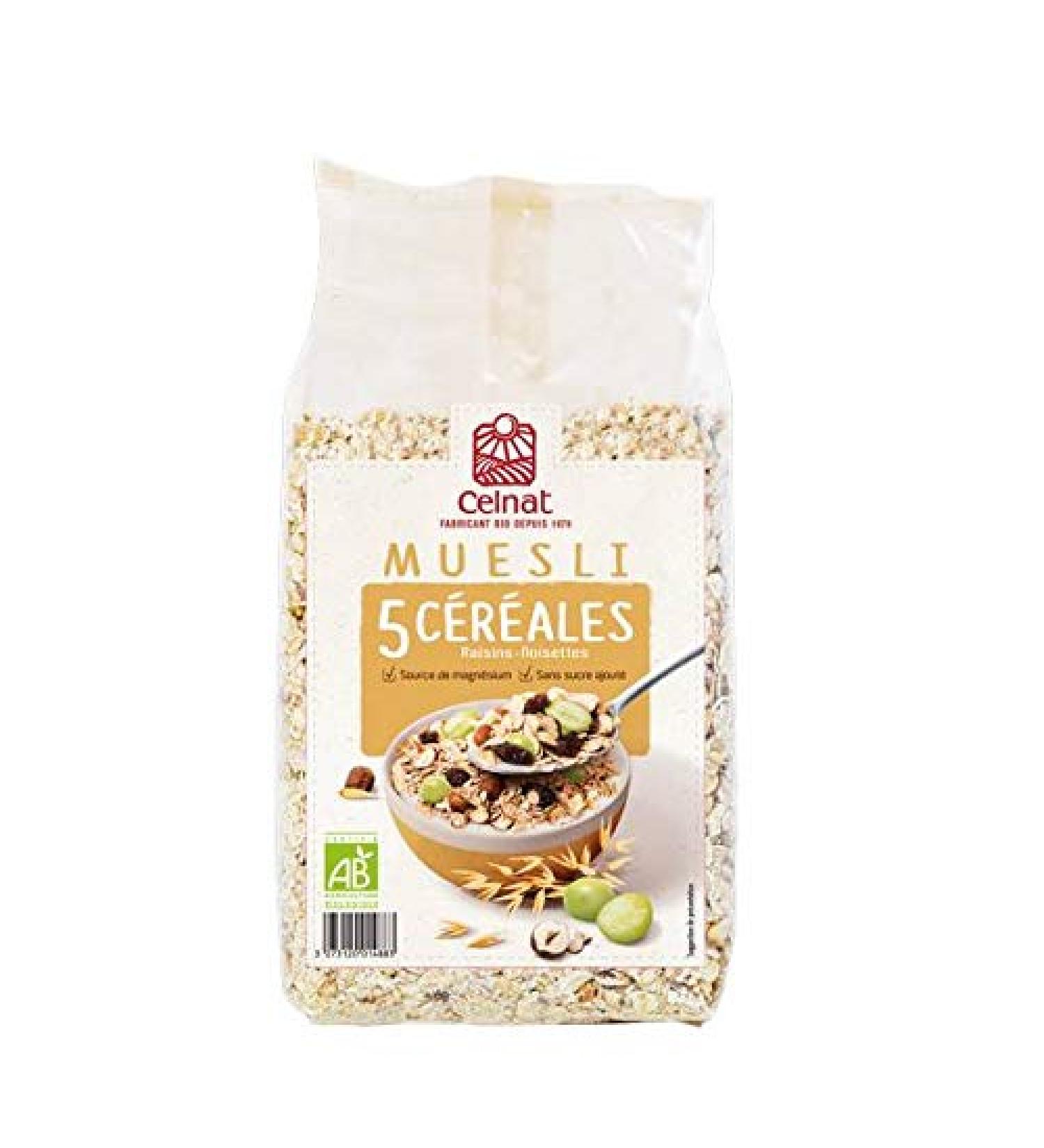Celnat - Muesli 5 Cereals 10Kg - Unit - Buy Online on GoSupps.com