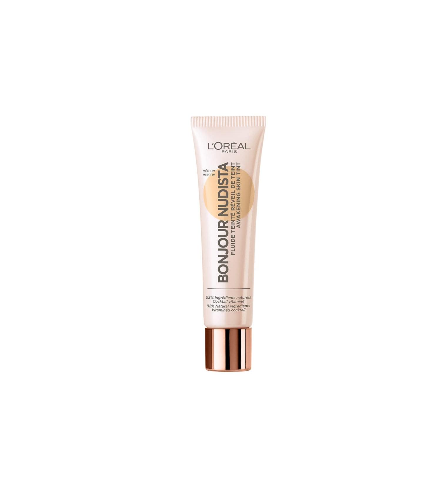 L'Oreal Paris Bonjour Nudista Skin Tint Medium Cream 30g - Lightweight Coverage for Natural Glow - Buy Online on GoSupps.com